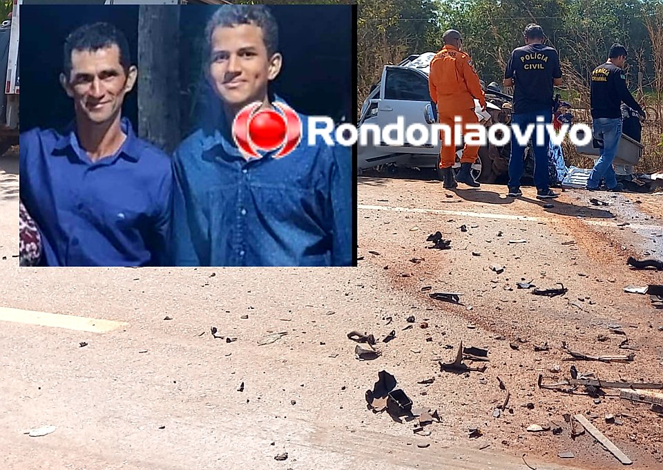 IDENTIFICADOS: Pai e filho morreram na BR-364; esposa e outro filho ficaram em estado grave