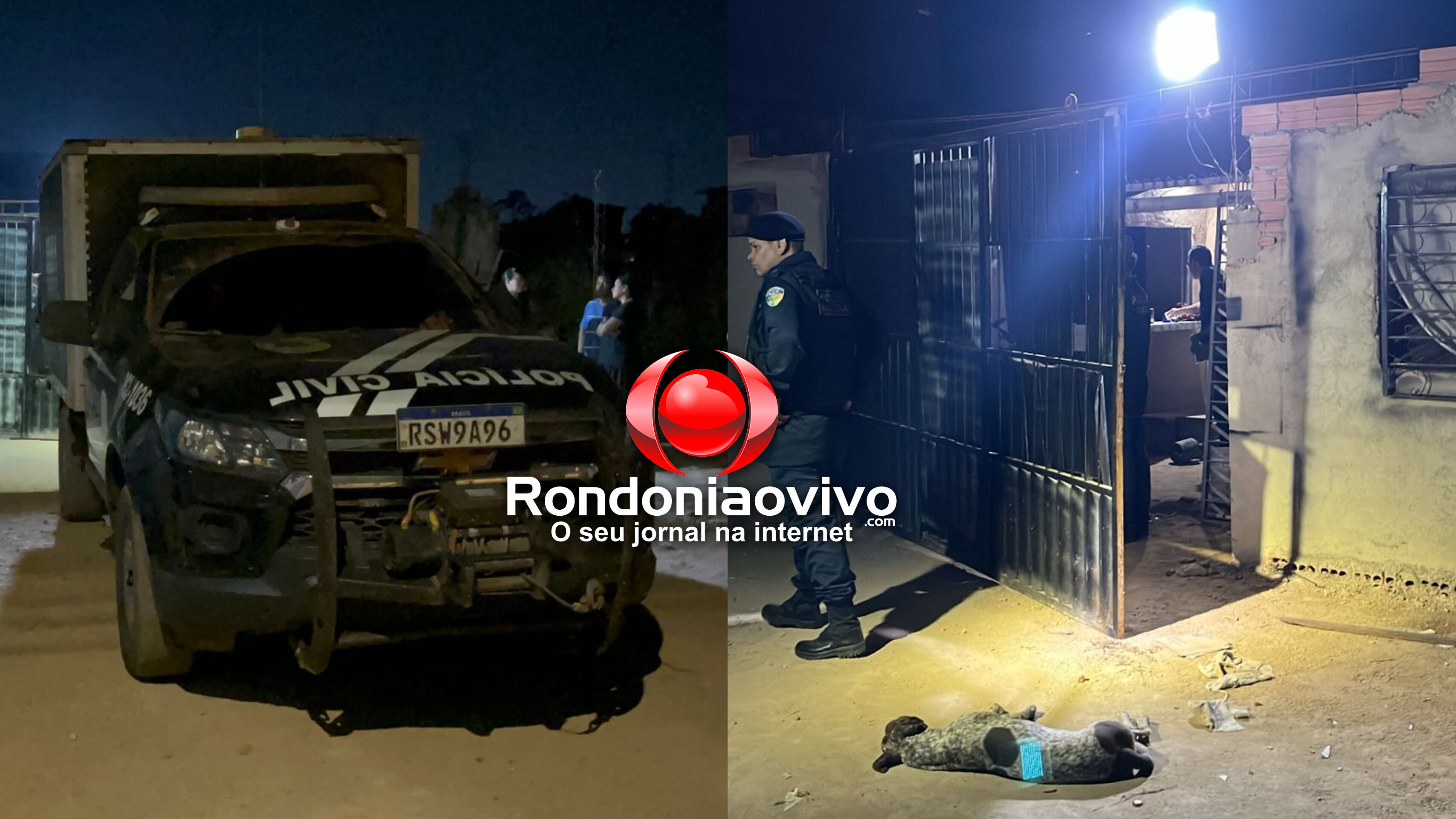 HOMICÍDIO: Homem é morto com pancadas na cabeça em Porto Velho