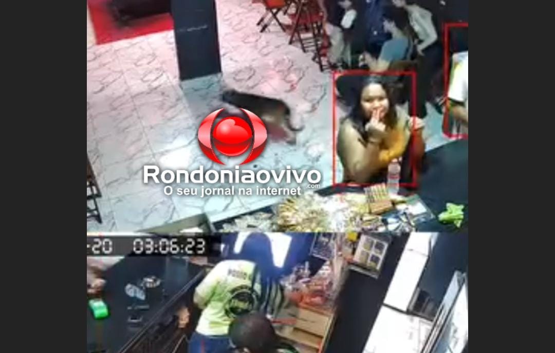 NA CONVENIÊNCIA: Mulher furta duas bananinhas e manda beijo ao ver que foi filmada