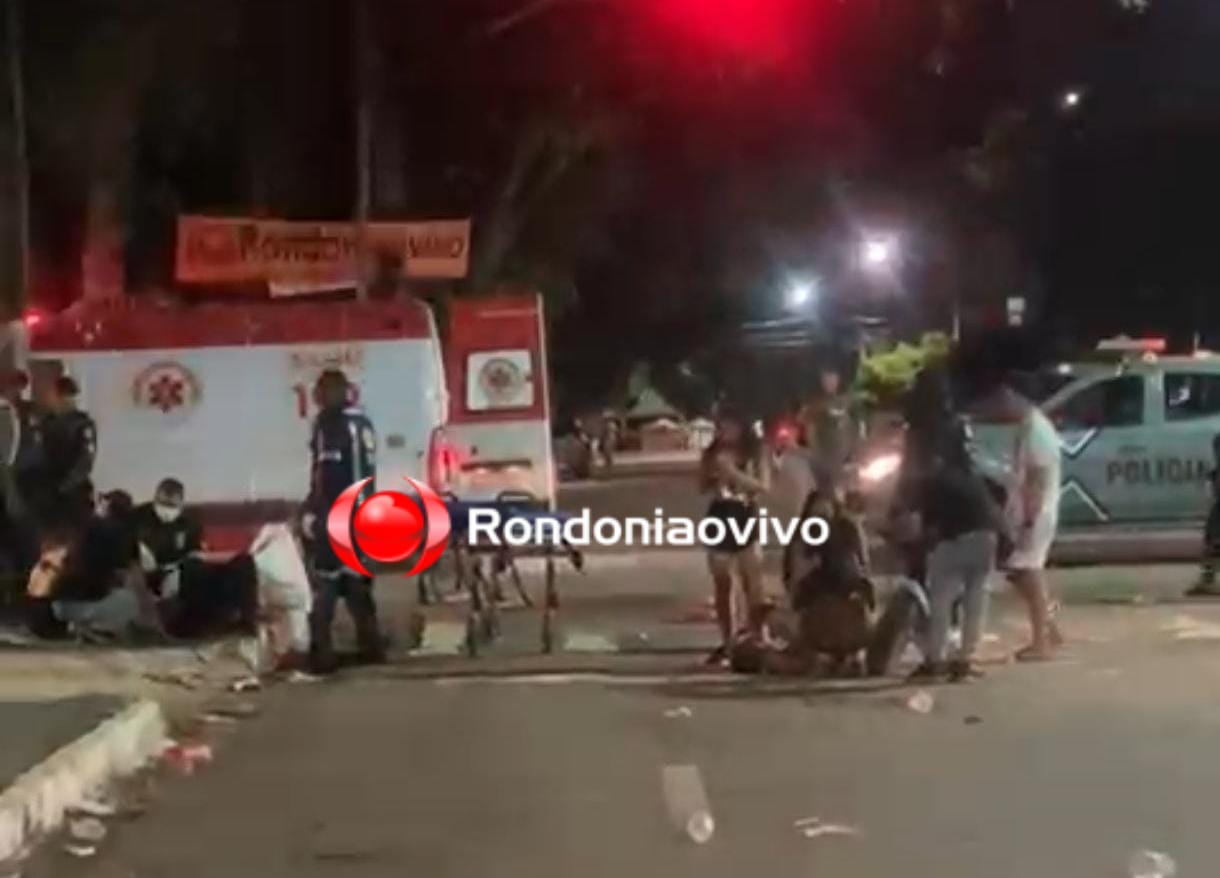 CARNAVAL: Adolescente e jovem são atacados e socorrido às pressas ao hospital