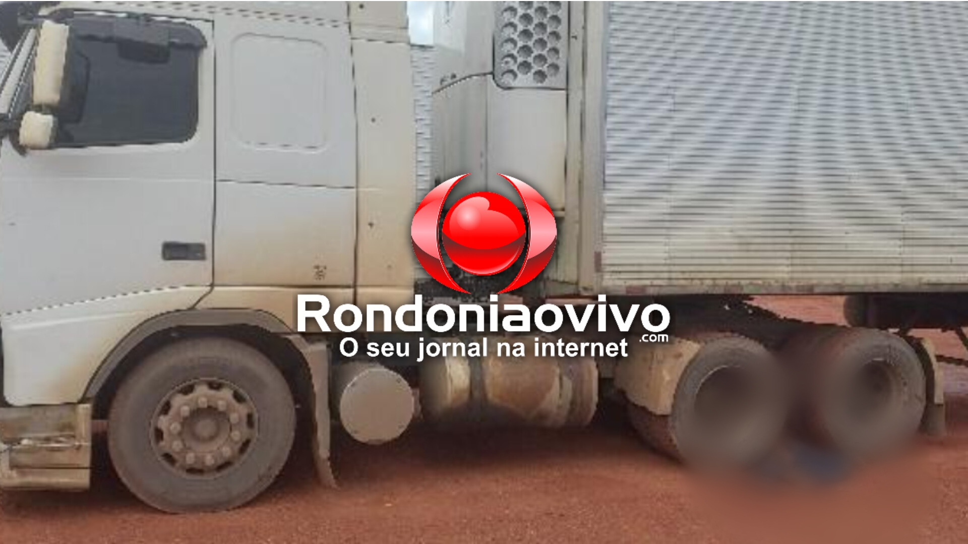 URGENTE: Homem morre atropelado por carreta no pátio de posto em Porto Velho