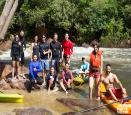 Caiacada como opção de lazer em Porto Velho