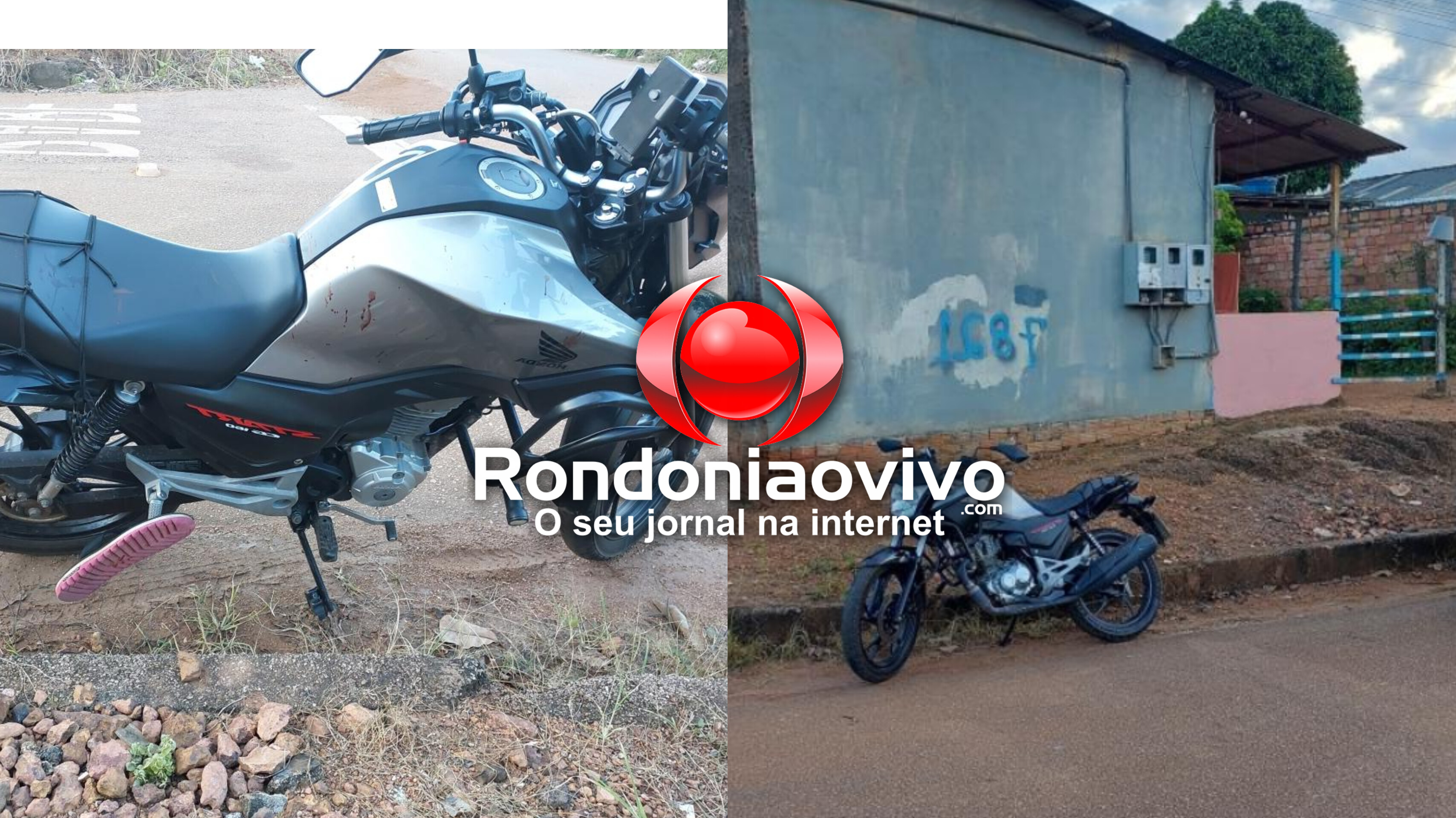 NO TEIXEIRÃO: Dupla de moto é atacada a tiros na zona Leste