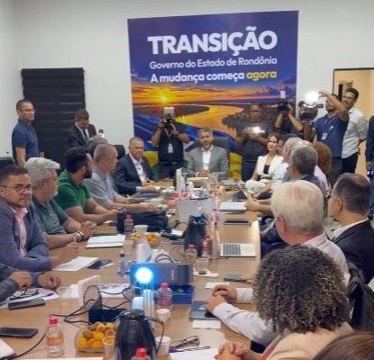 NOVA GESTÃO: Marcos Rogério orienta equipe de transição a propor soluções antes do início do governo