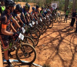 Mais de 100 atletas participam da 1ª etapa do Estadual de Mountain Bike