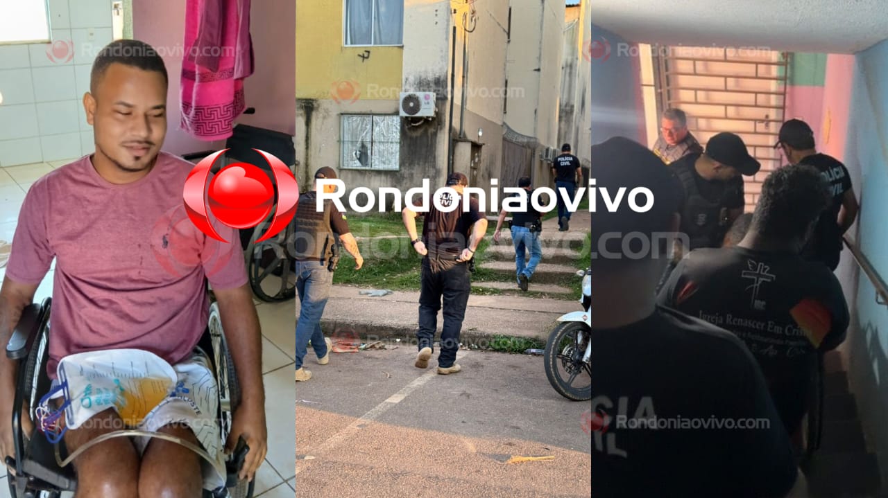 'SOMBRA DO CV': Criminoso que ficou paraplégico em confronto com o BPTAR é preso por homicídio 