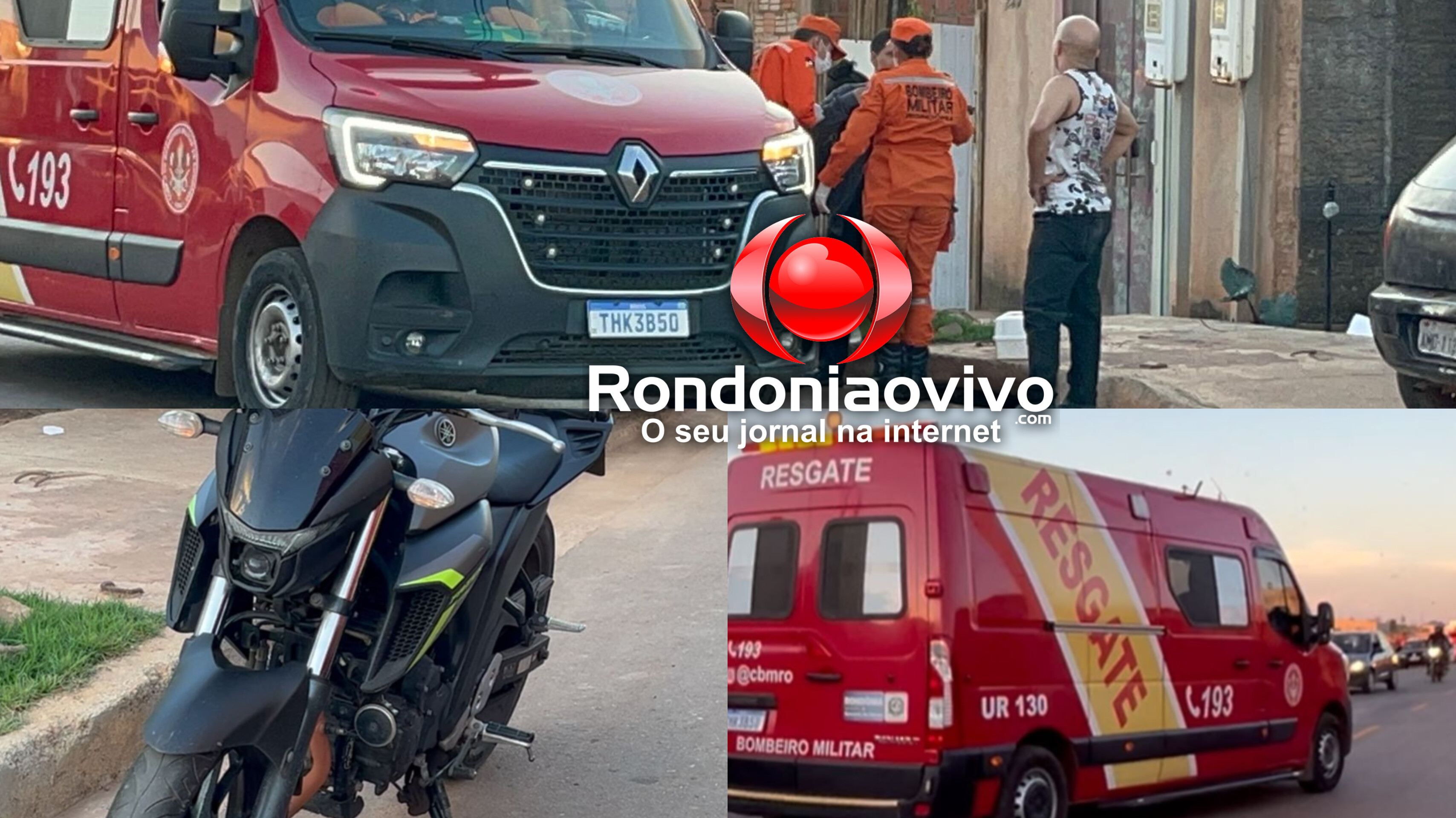 PERIGO: Mulher sofre queda de moto após linha de pipa enroscar no corpo na zona Leste 