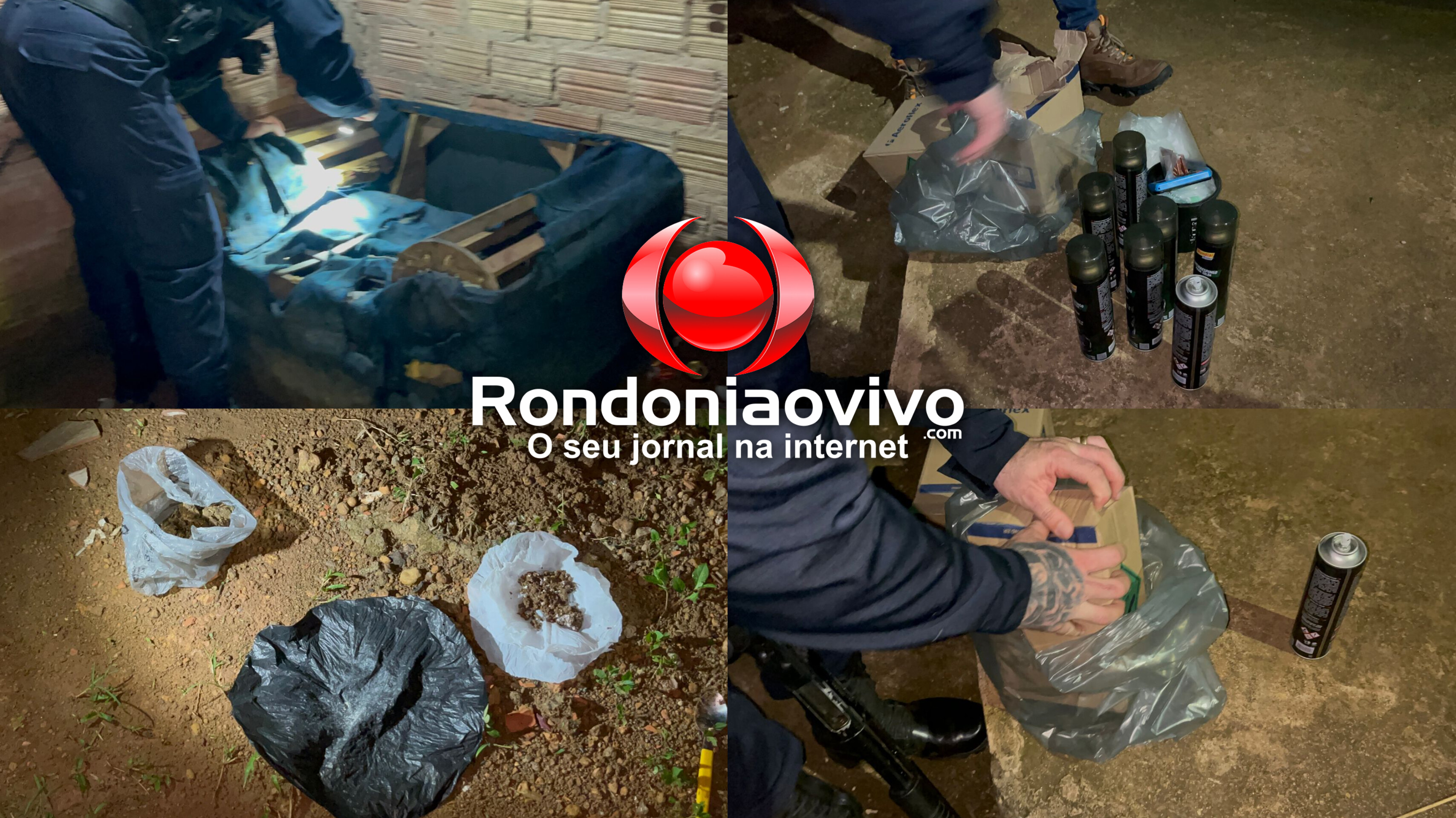 VÍDEO: Acusado de comandar boca de fumo é preso pela equipe do sargento Machado