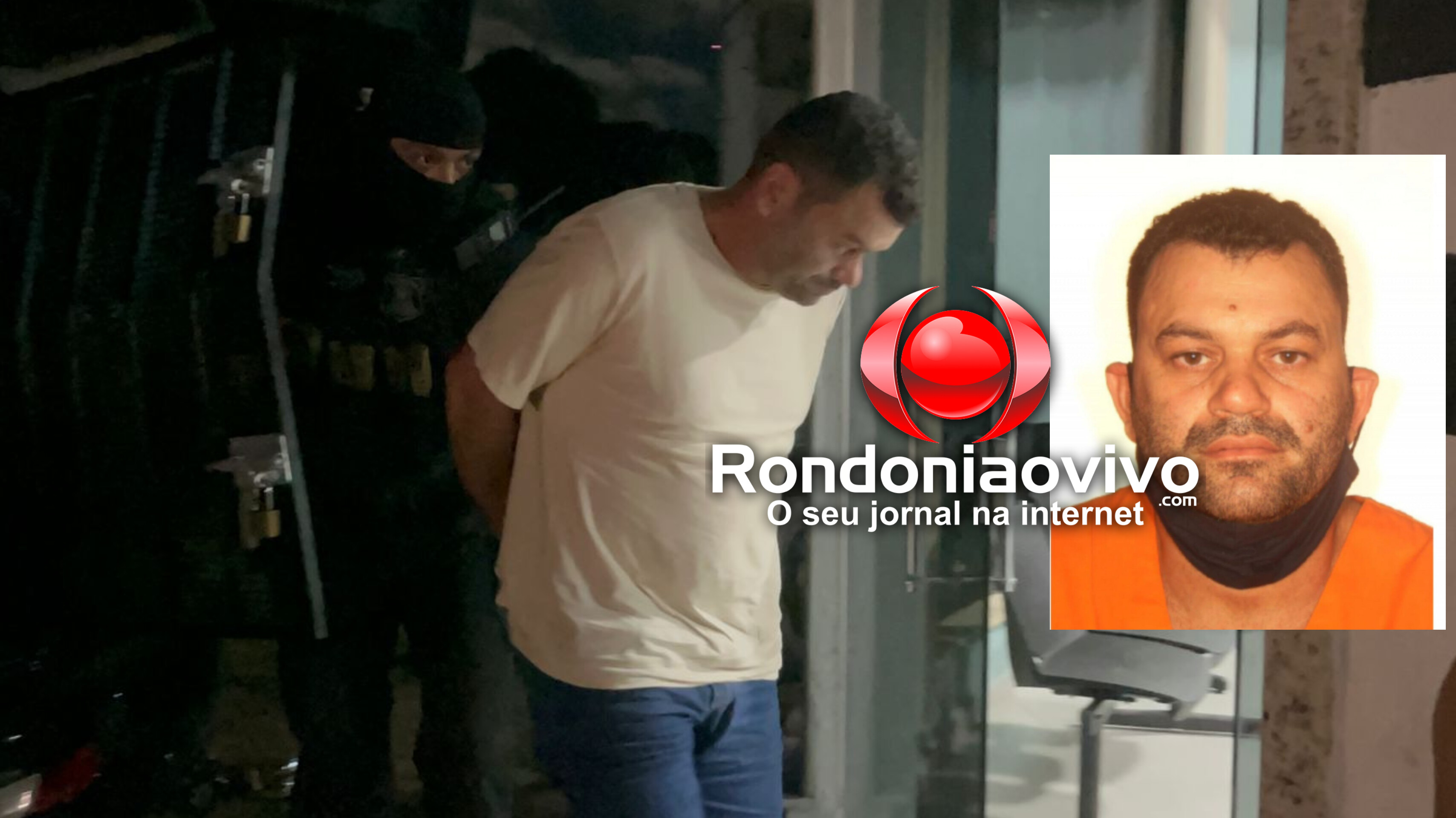 VULGO 'SERTANEJO': Líder de esquema de corrupção em presídio de Pernambuco é transferido para PVH