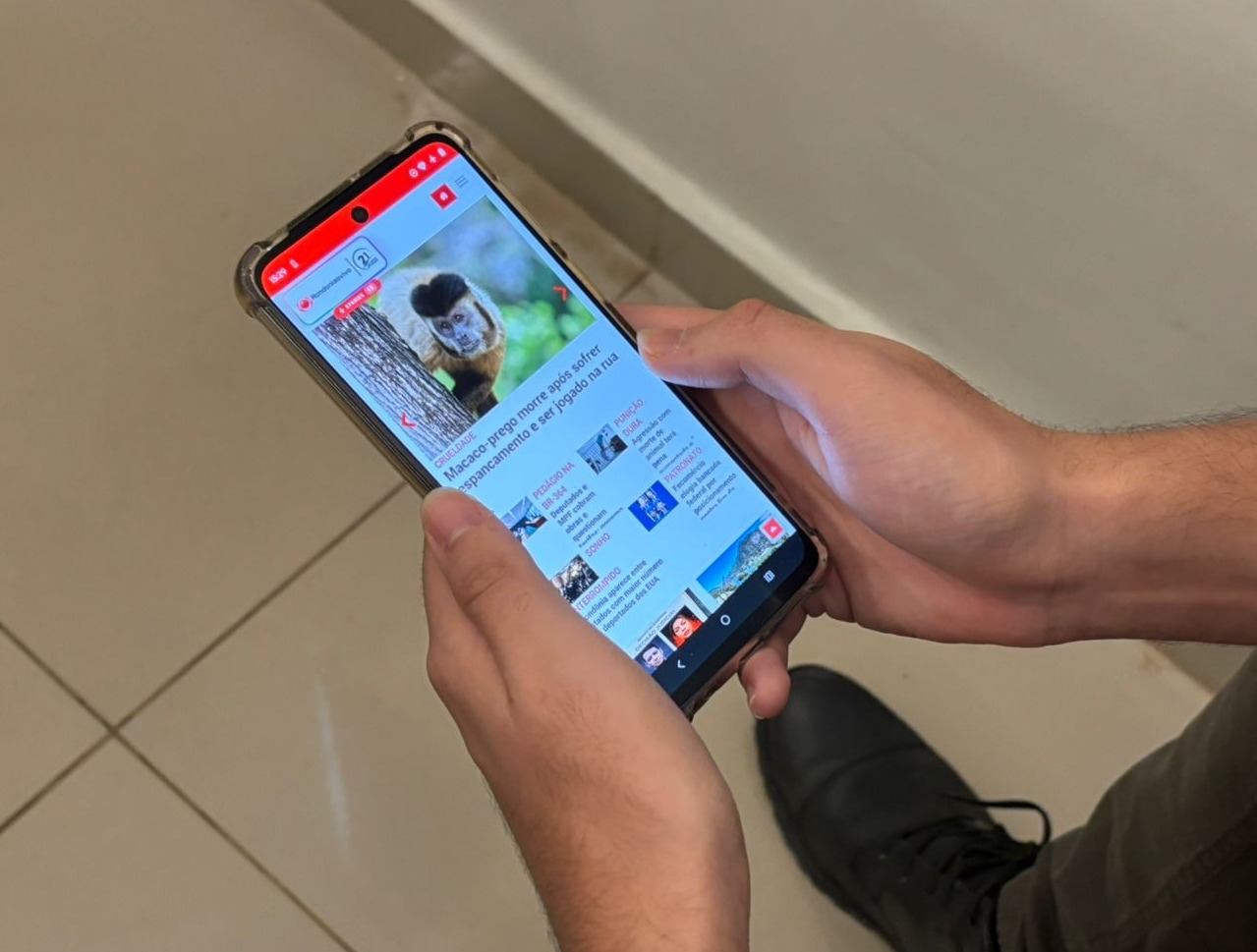 SEMPRE INFORMADO: Veja como acessar o Rondoniaovivo direto da sua tela inicial do celular 