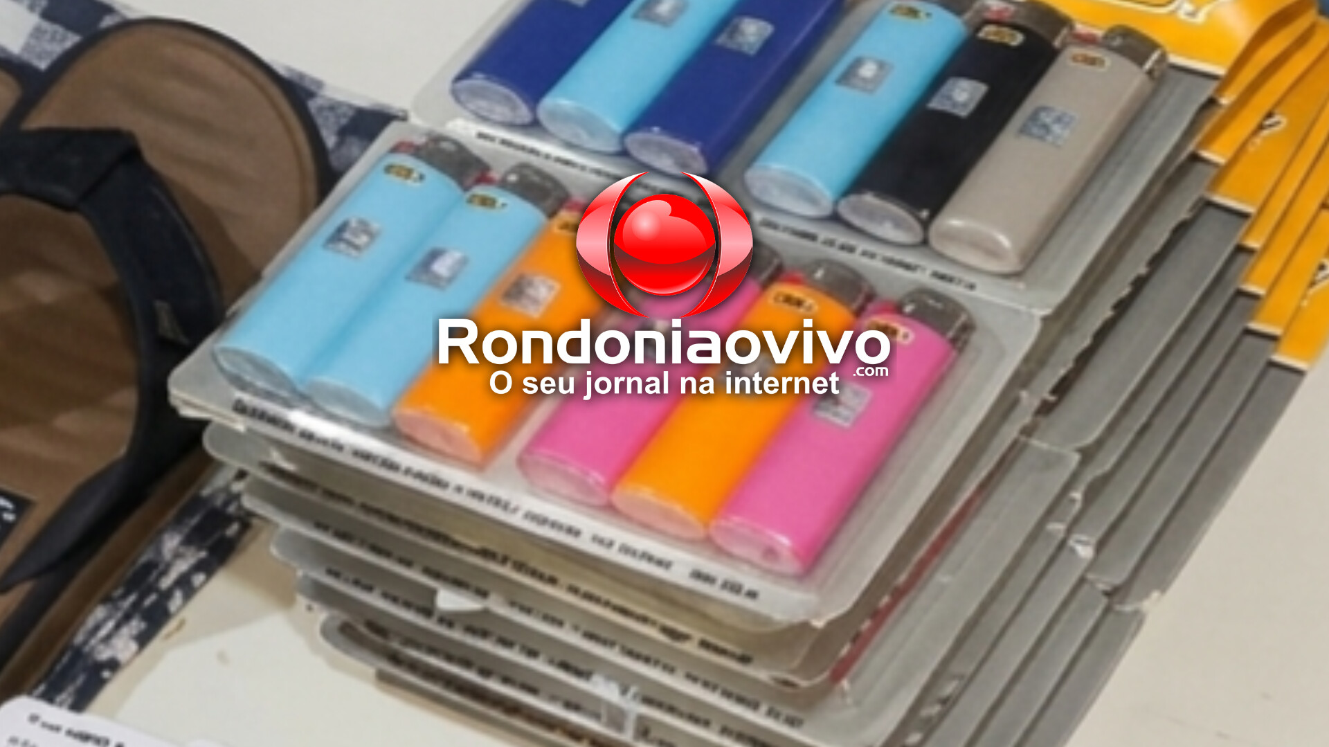 META 21: Foragido é preso após furtar quase 100 isqueiros em supermercado