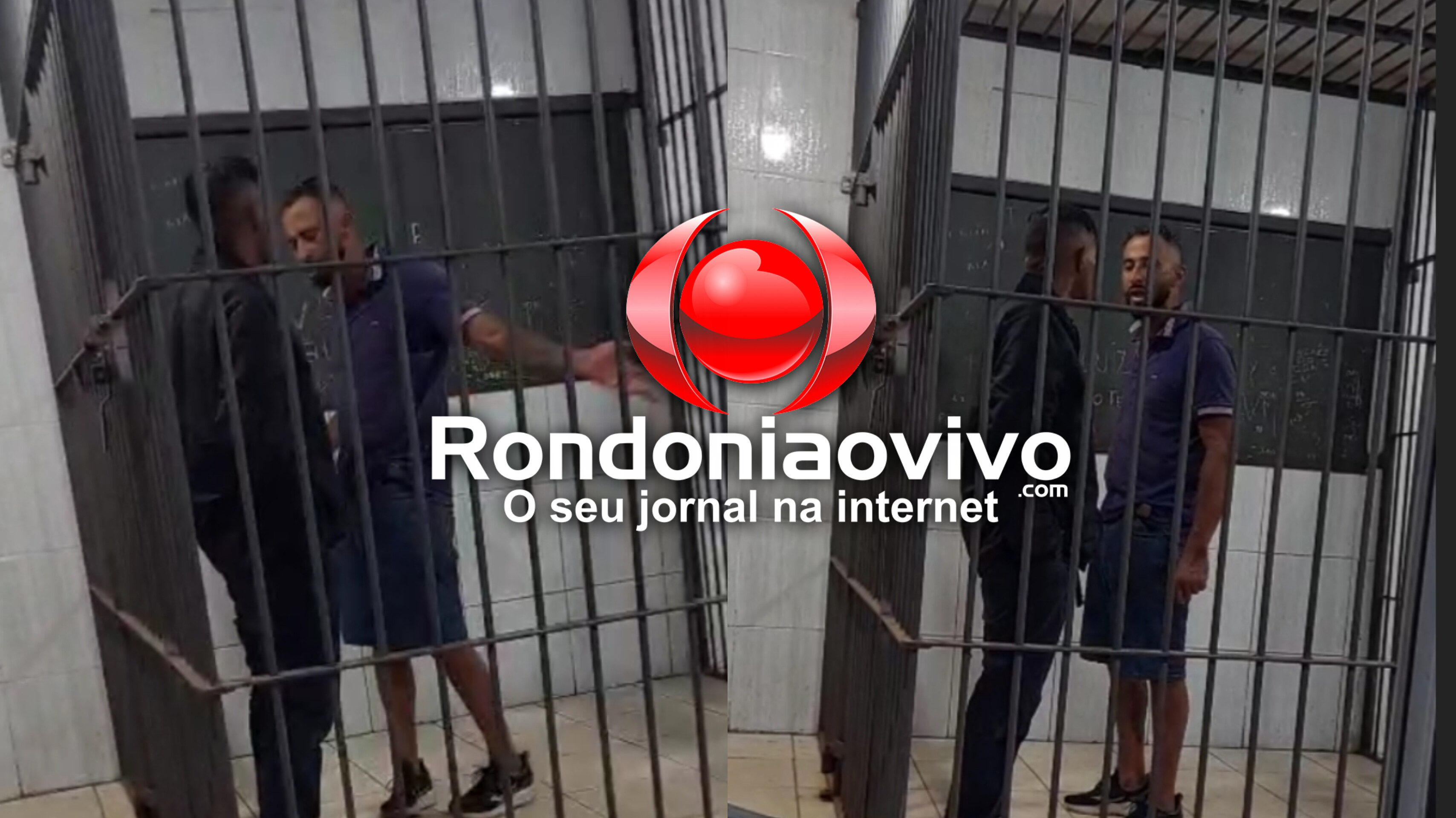 'TOCA EM MIM': Presos batem boca e quase saem na porrada dentro de cela na delegacia