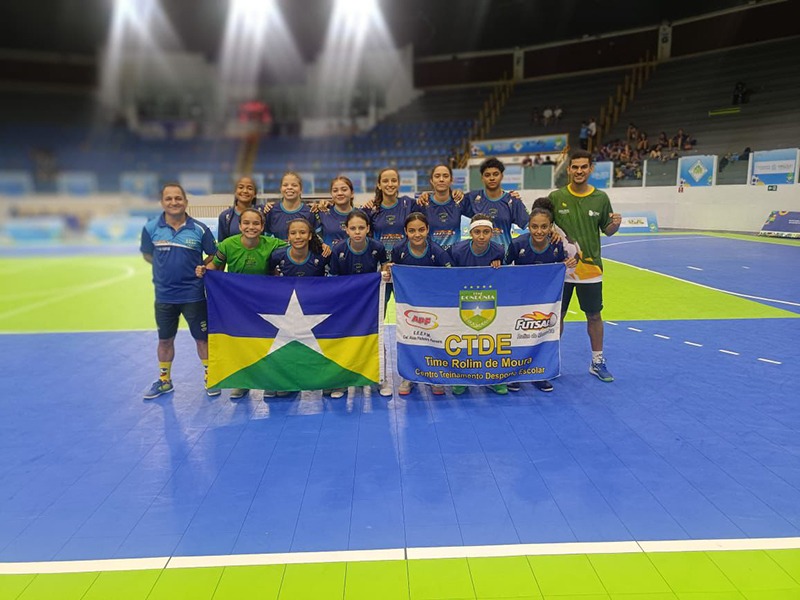 JEBS: Equipe de Rondônia é campeã do Brasileiro Escolar Feminino de Futsal Sub-18 