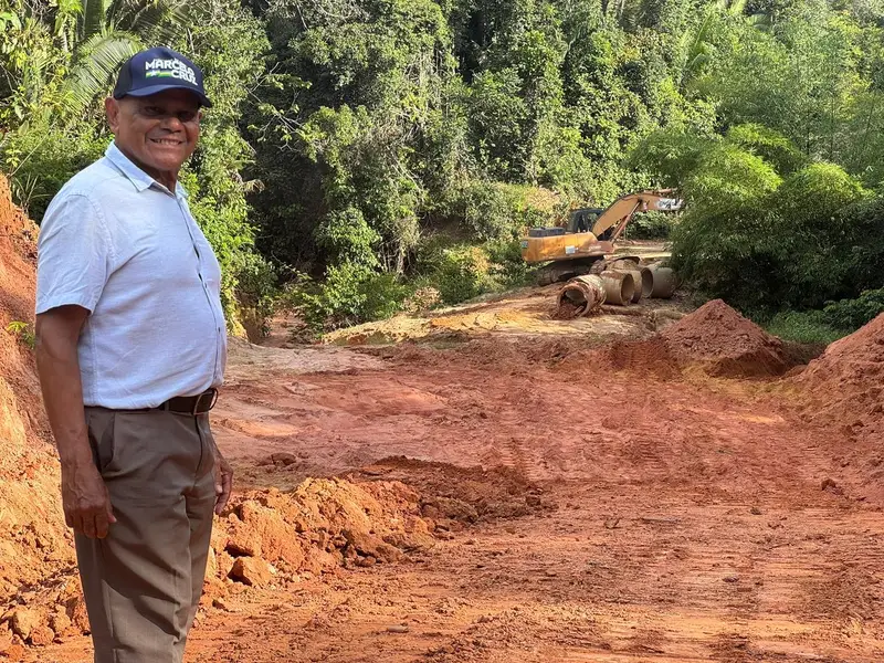 TRAFEGABILIDADE: Pastor Evanildo acompanha obra definitiva no Ramal Conquista e destaca solução 