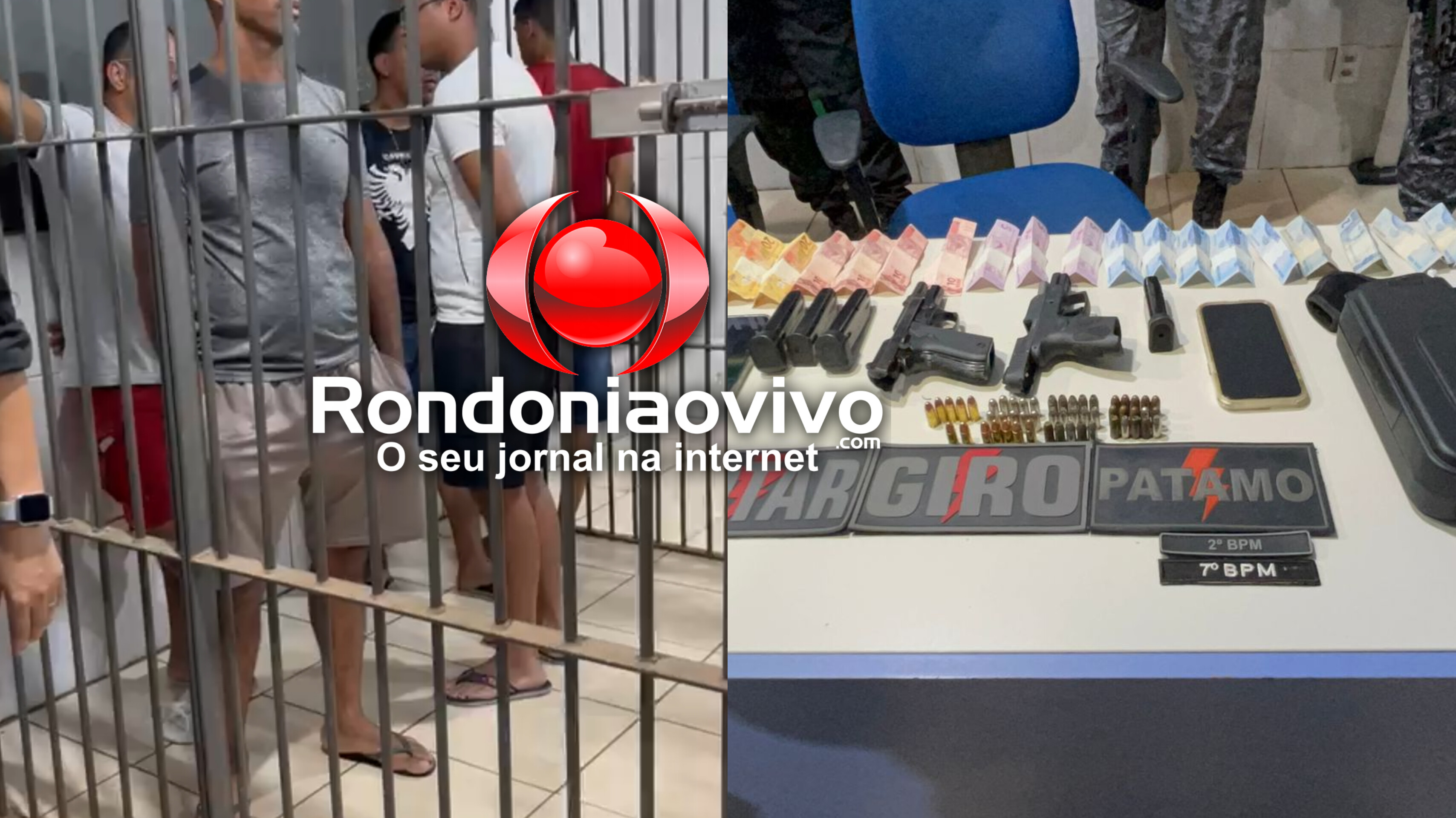 URGENTE: Militares da Marinha são presos pelo BPTAR vendendo arma para faccionados