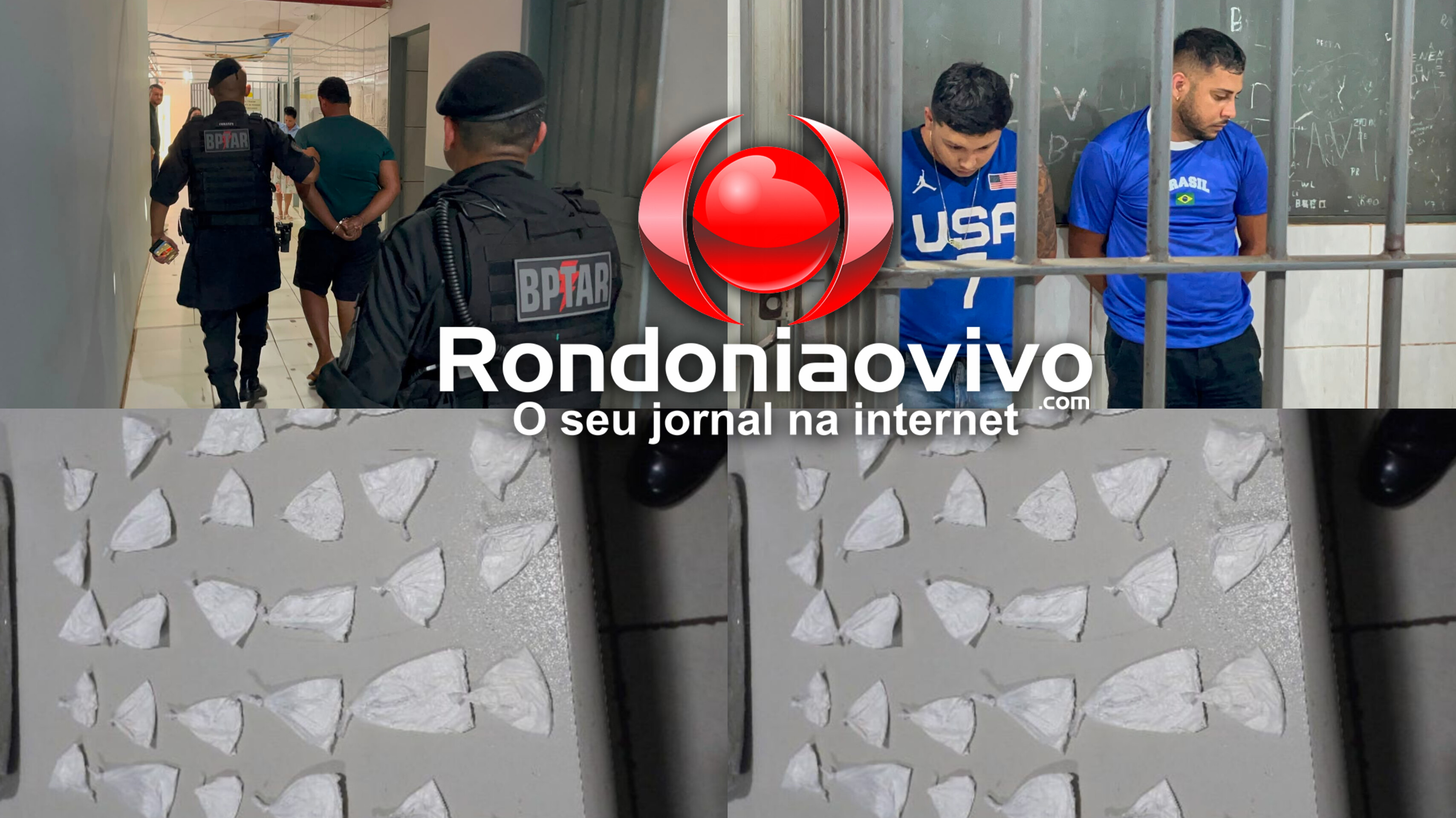 BRASIL CONTRA O CRIME: Operação resulta em perseguição, troca de tiros e prisão de trio do CV