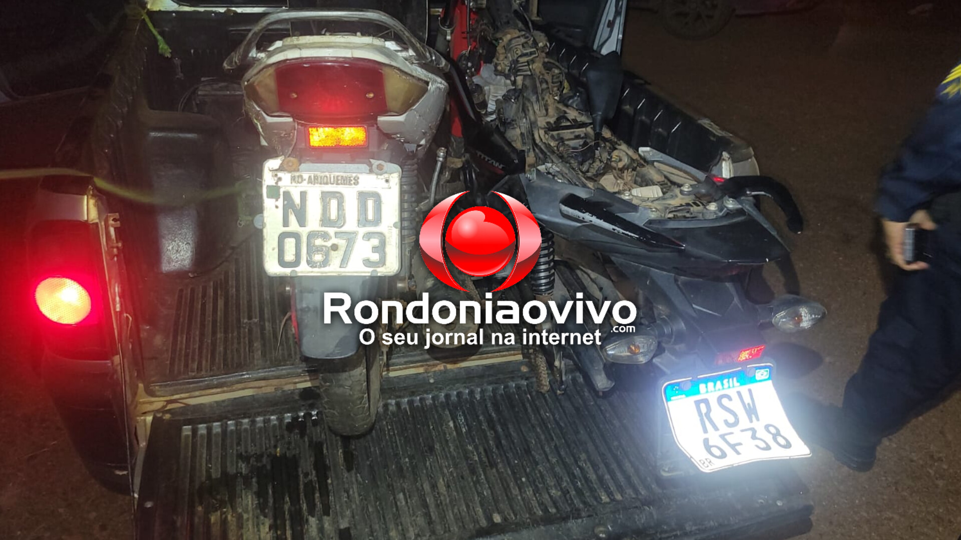 CASCALHEIRA: PM localiza desmanche de motos em área de mata na zona Leste de Porto Velho