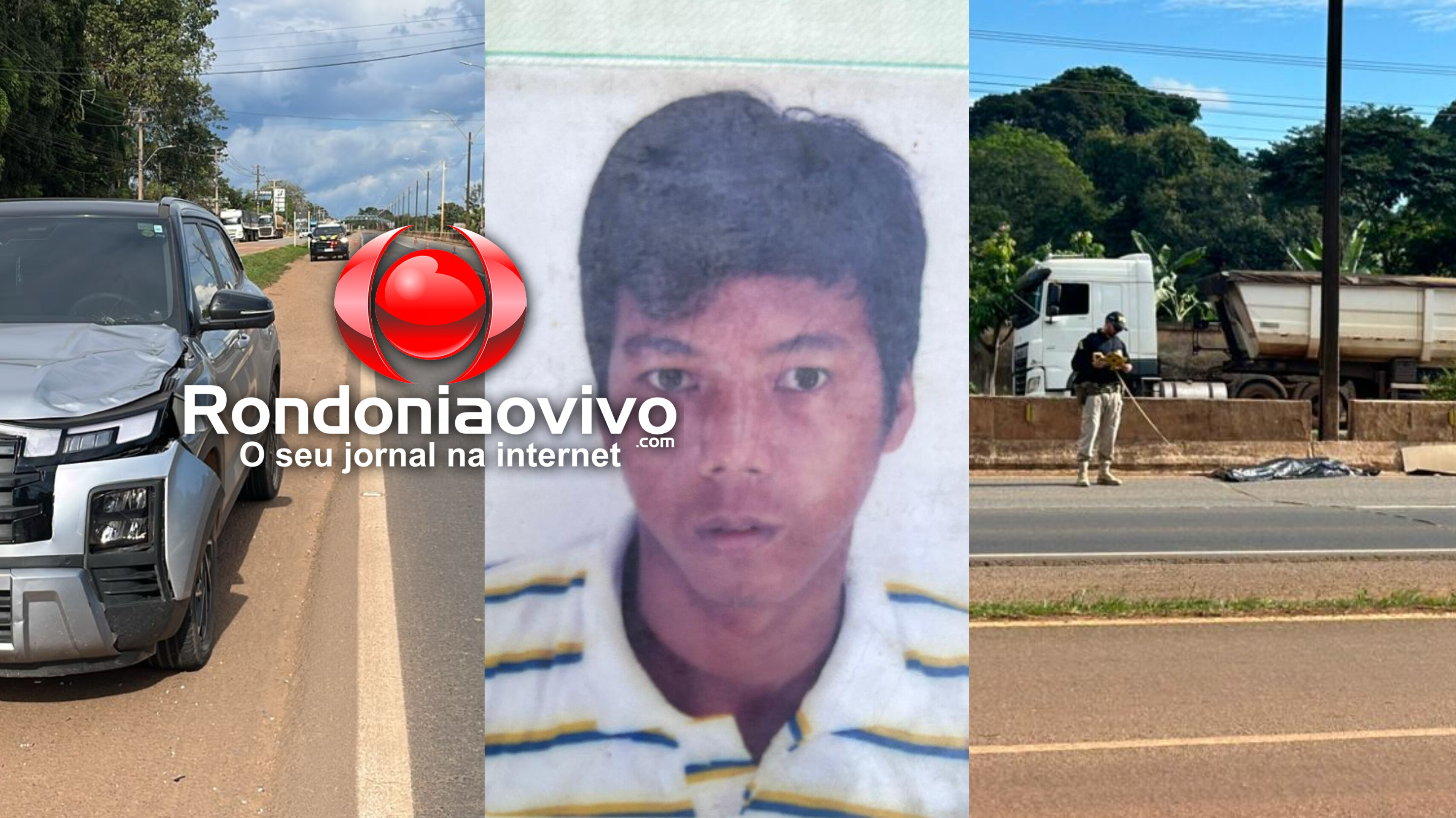 VÍDEO: Pedestre morre atropelado por carro em faixa na BR-364