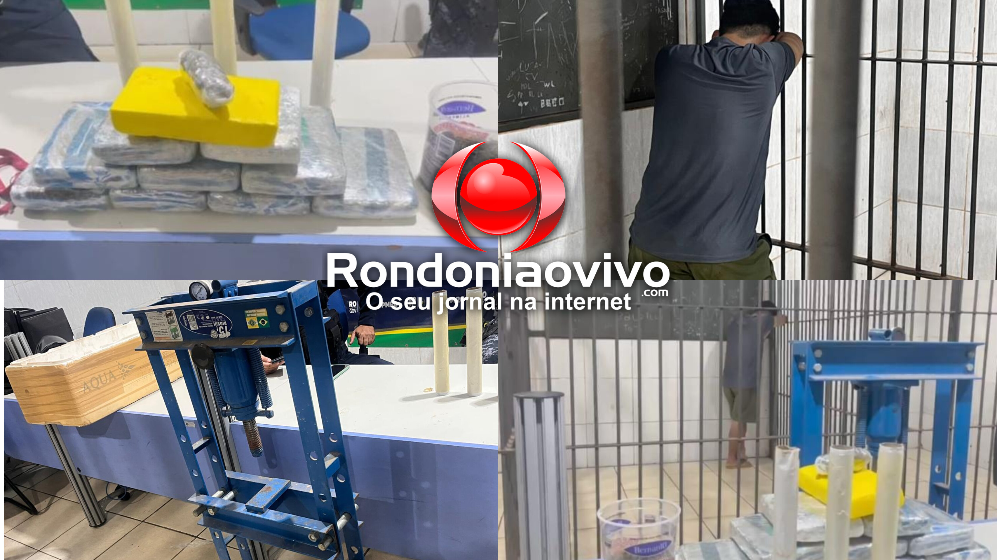 PM FLAGROU: Membro do CV é preso com 10 quilos de drogas após queimar lixo em residência