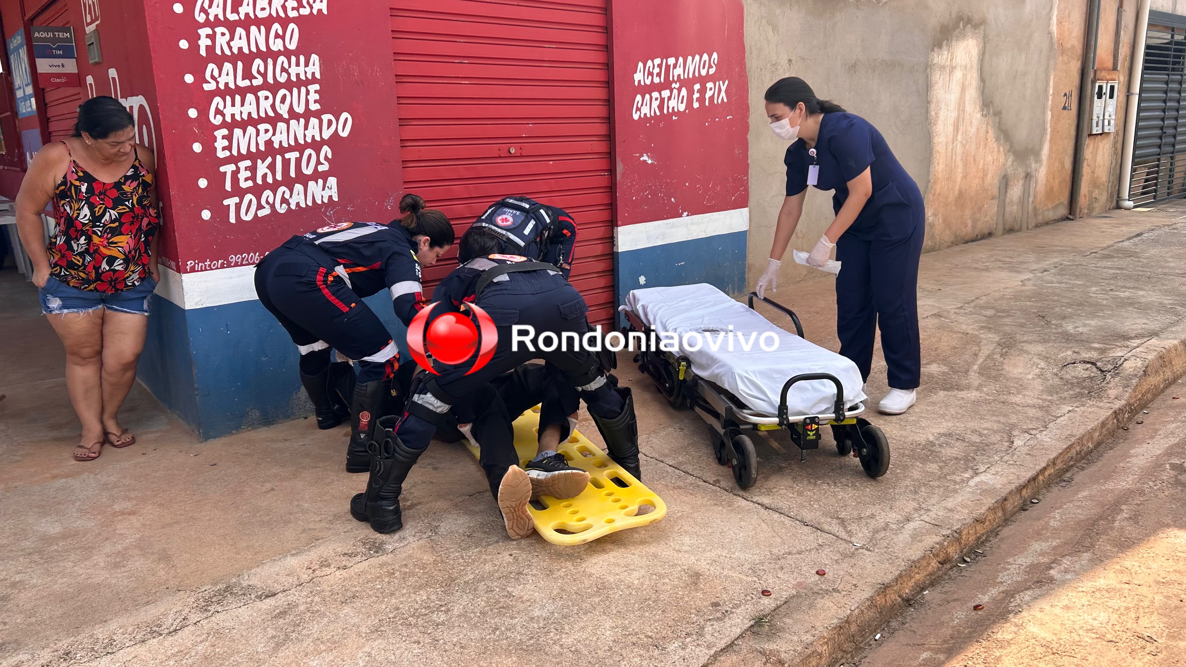 URGENTE: Jovem fica em estado gravíssimo após sofrer tentativa de homicídio