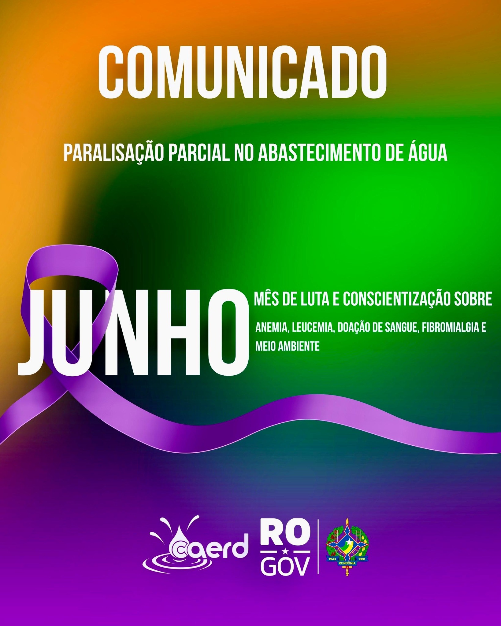 JI-PARANÁ: Abastecimento da Caerd é interrompido devido queda de vazão em bomba