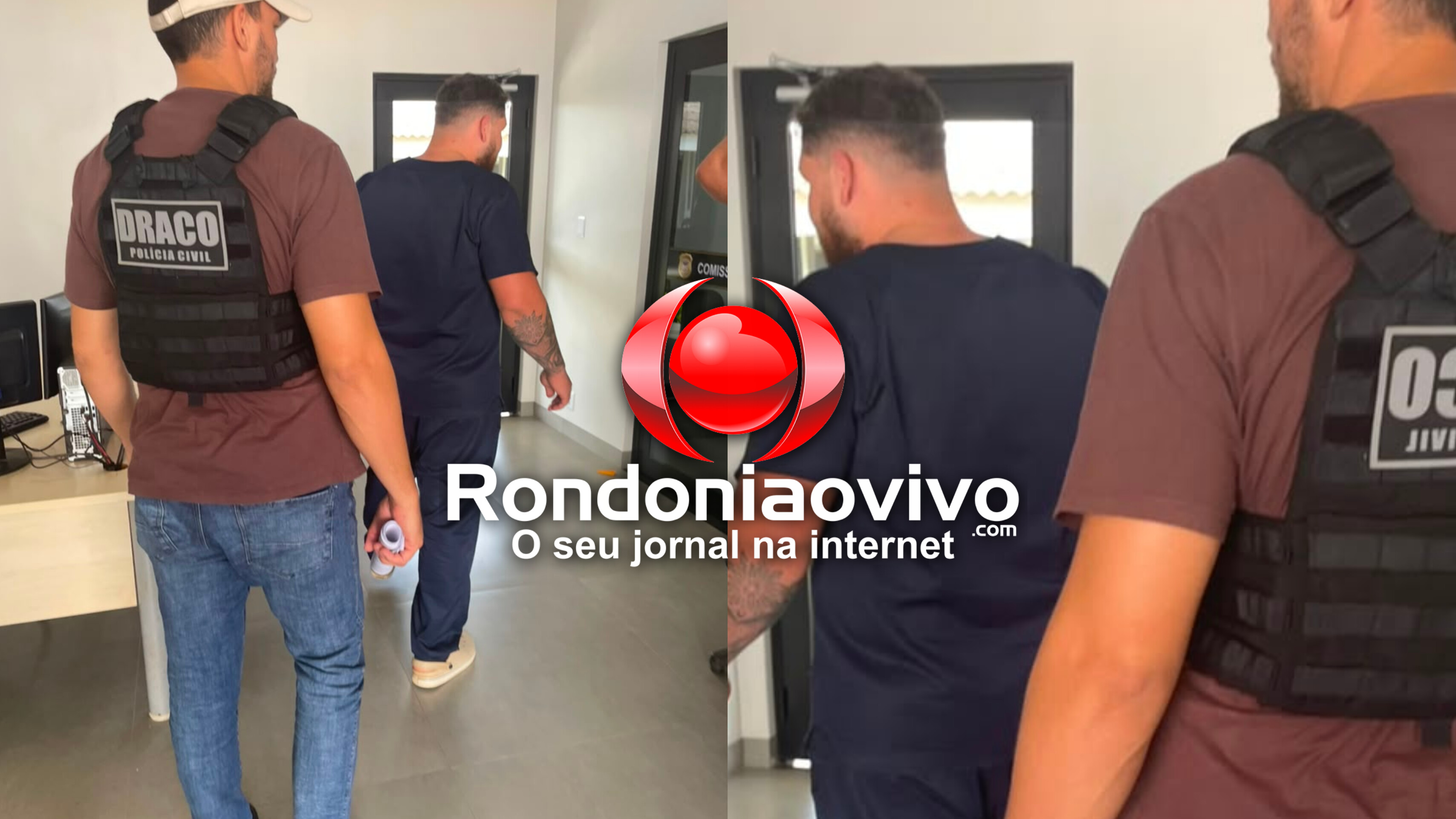 CAPTURADO: DRACO2 prende foragido do Paraná acusado de abuso de vulnerável