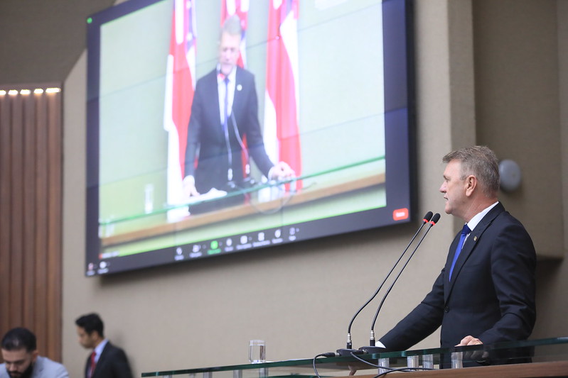 LUIZINHO GOEBEL: Deputado participa de reunião do Parlamento Amazônico, em Manaus