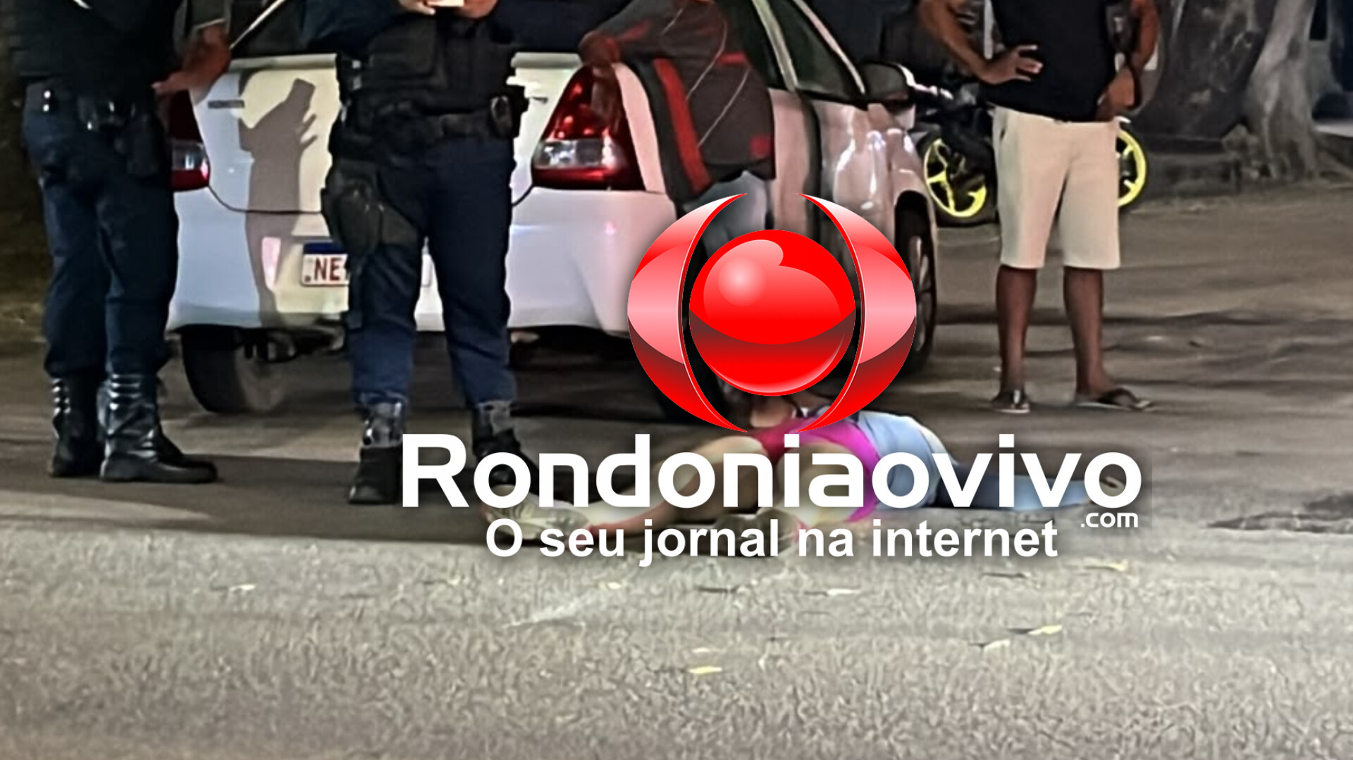 VÍDEO: Acidente na Avenida Carlos Gomes deixa mulher ferida