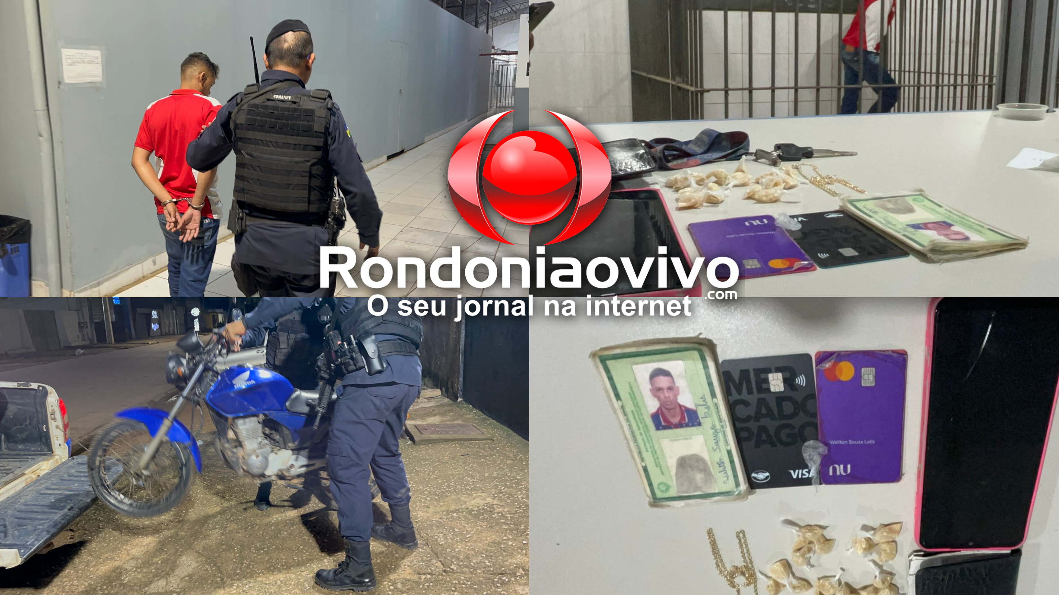 NA DISTRIBUIDORA: PM faz buscas após homicídio e prende apenado com drogas