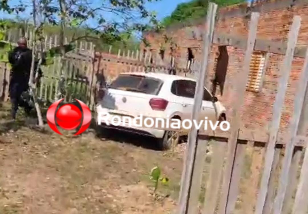 ASSISTA: Carro roubado na zona Sul é recuperado pela PM no bairro Cidade Jardim