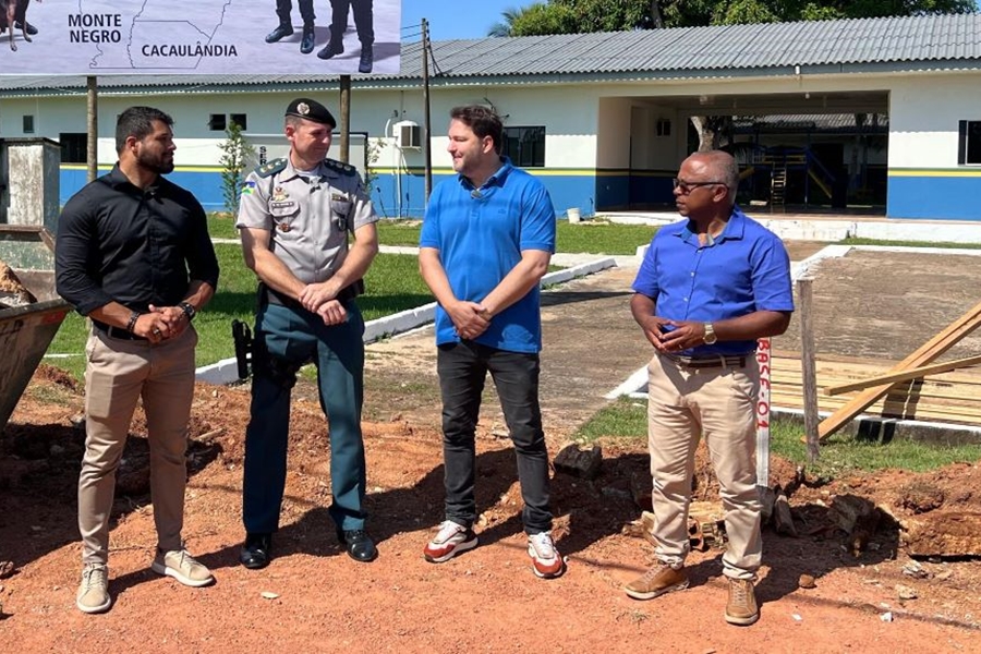 ALEX REDANO: Deputado destina emenda para construção de muro no 7º BPM em Ariquemes