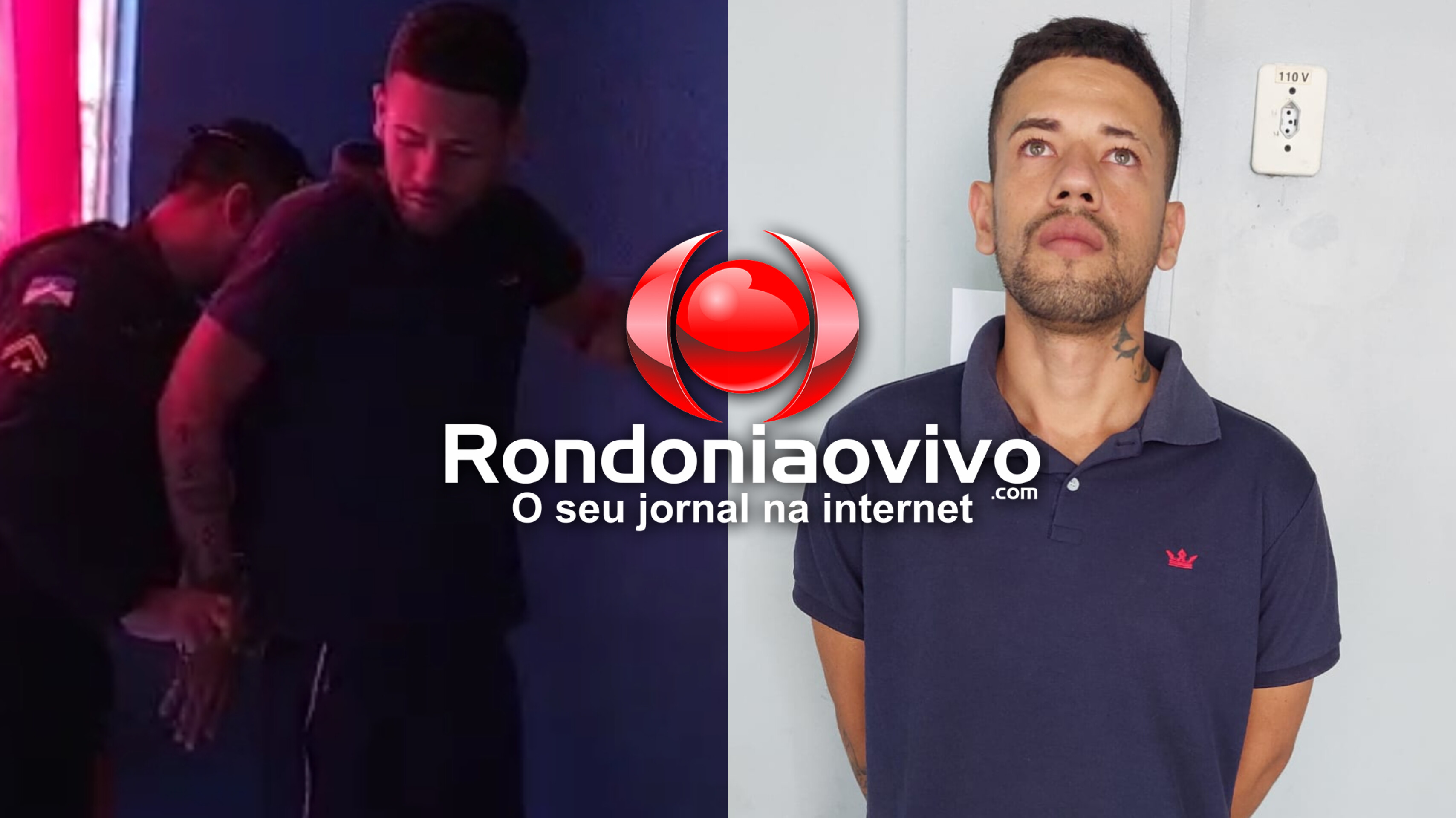 VÍDEO: 'WP do CV' é preso por equipe do sargento Machado no Orgulho do Madeira