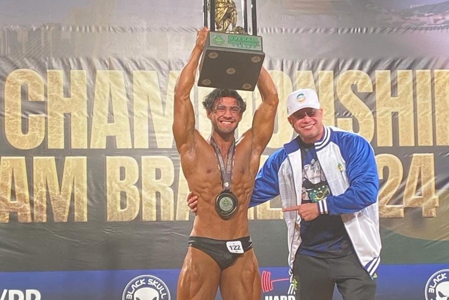 GIGANTE: Fisiculturista de Rondônia vence categoria de Sport Model no mundial da WWF