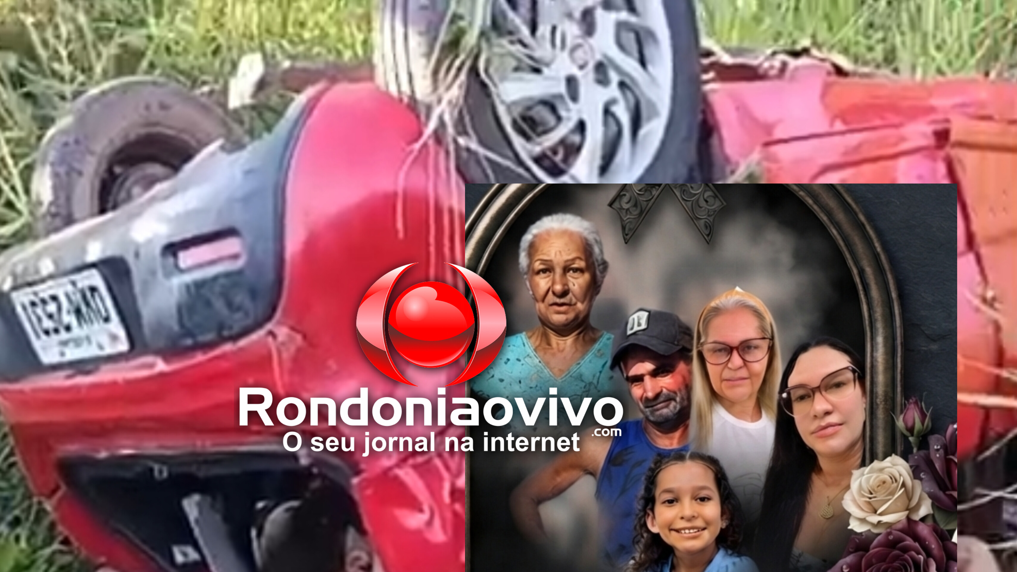 FAMÍLIA MORREU: Identificadas as cinco vítimas de acidente na BR-364, entre elas uma criança