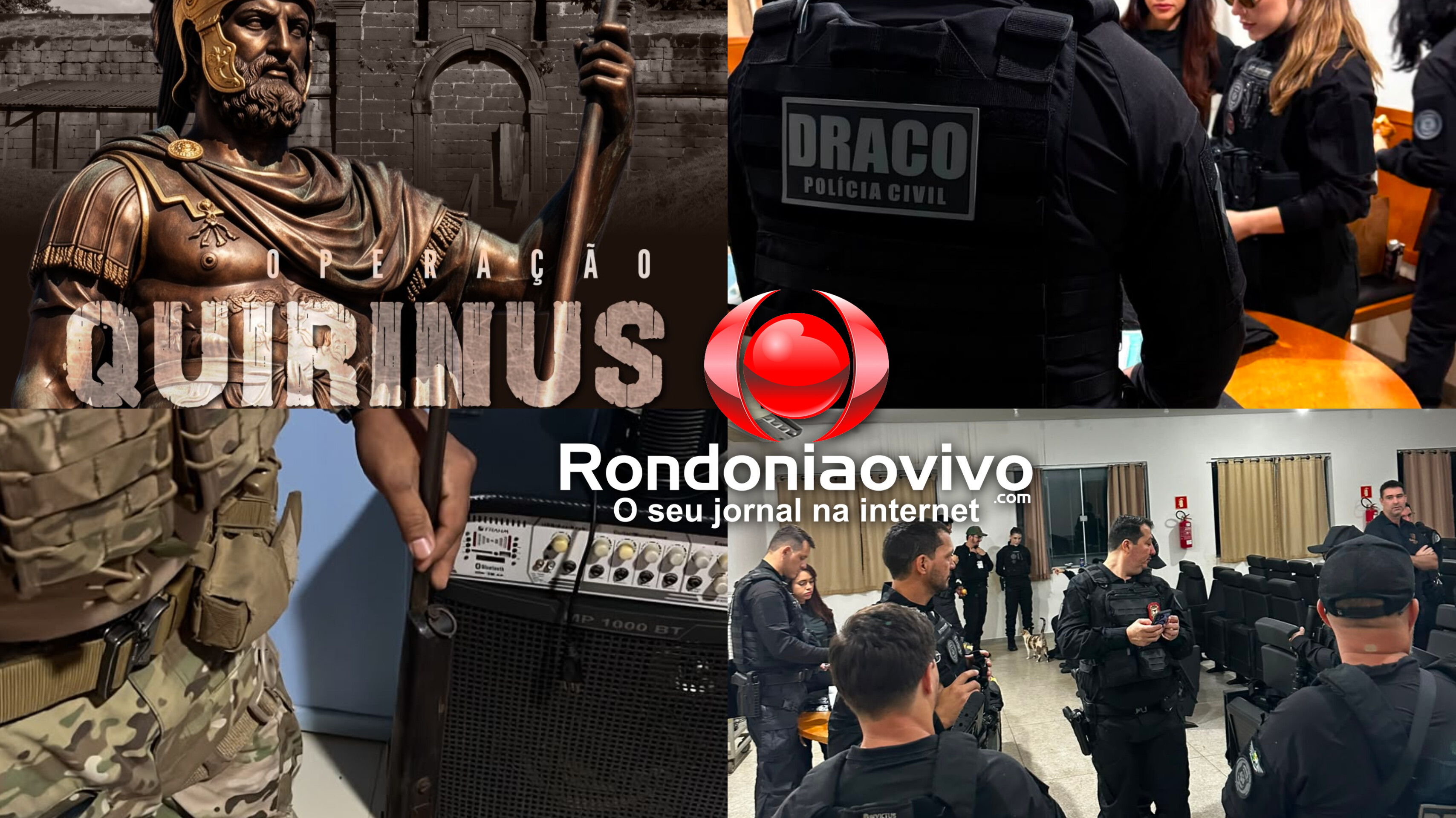 QUIRINUS: Draco faz operação para prender faccionados que atacaram provedores de internet 