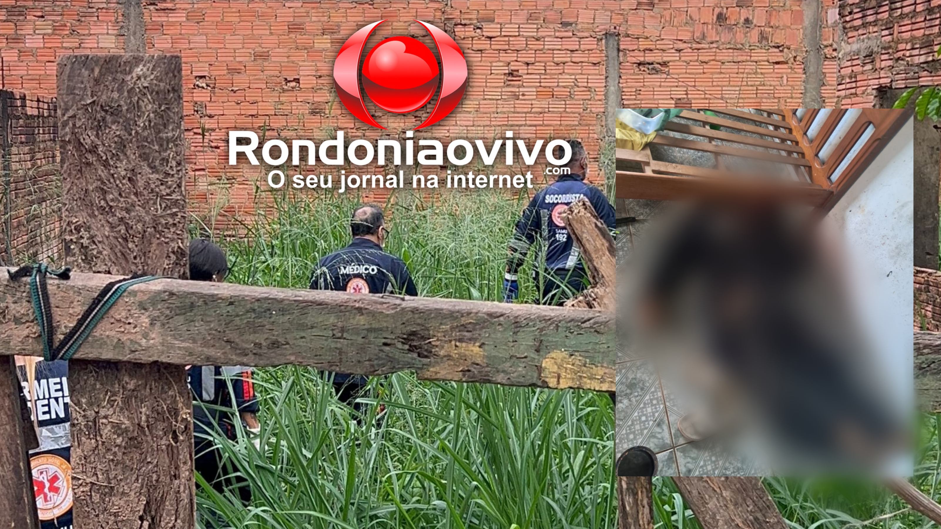 HOMICÍDIO: Suspeito confessa crime à dona de casa e foge antes de corpo ser encontrado