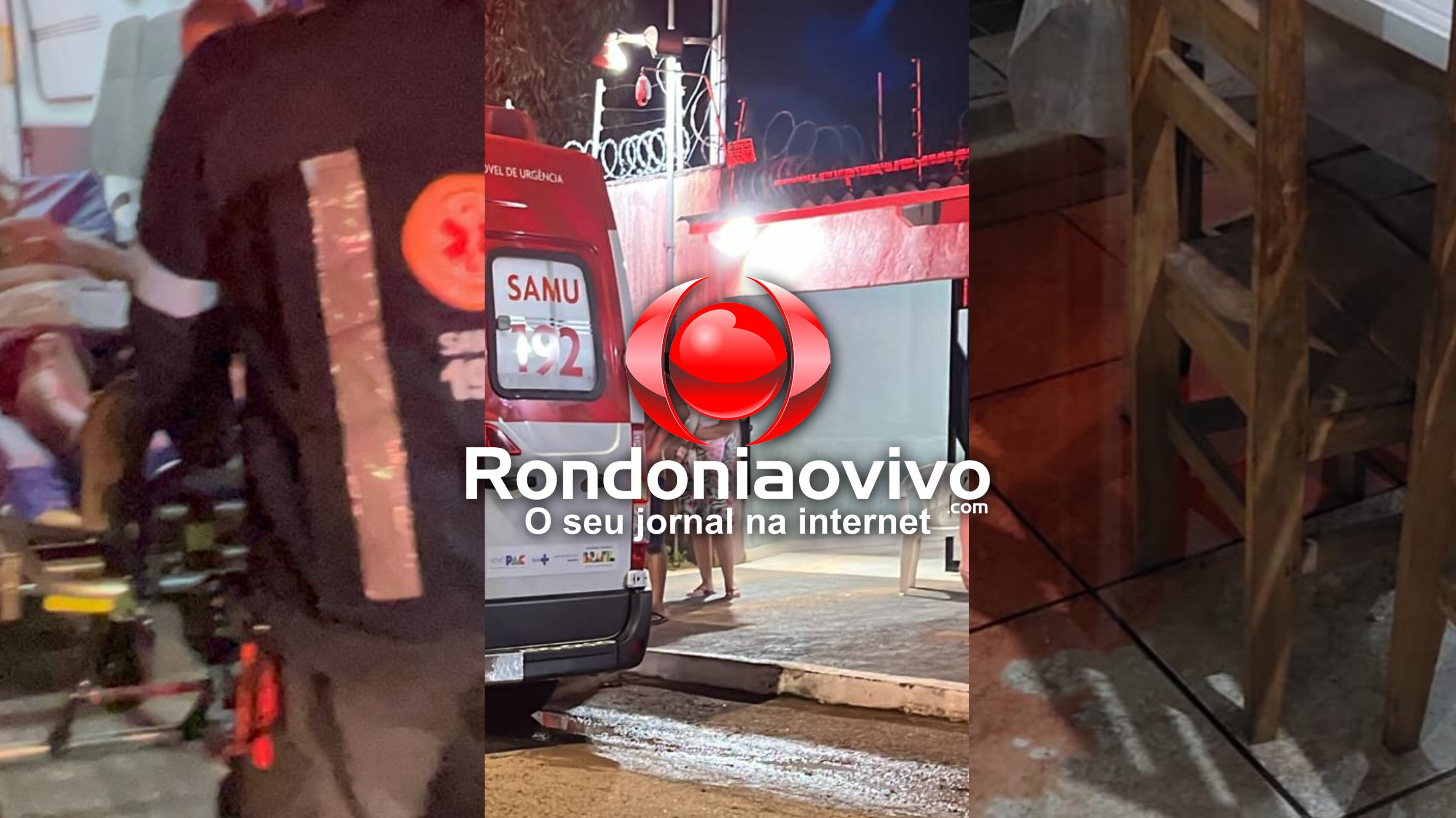 URGENTE: Homem é atacado pelo irmão durante tentativa de homicídio