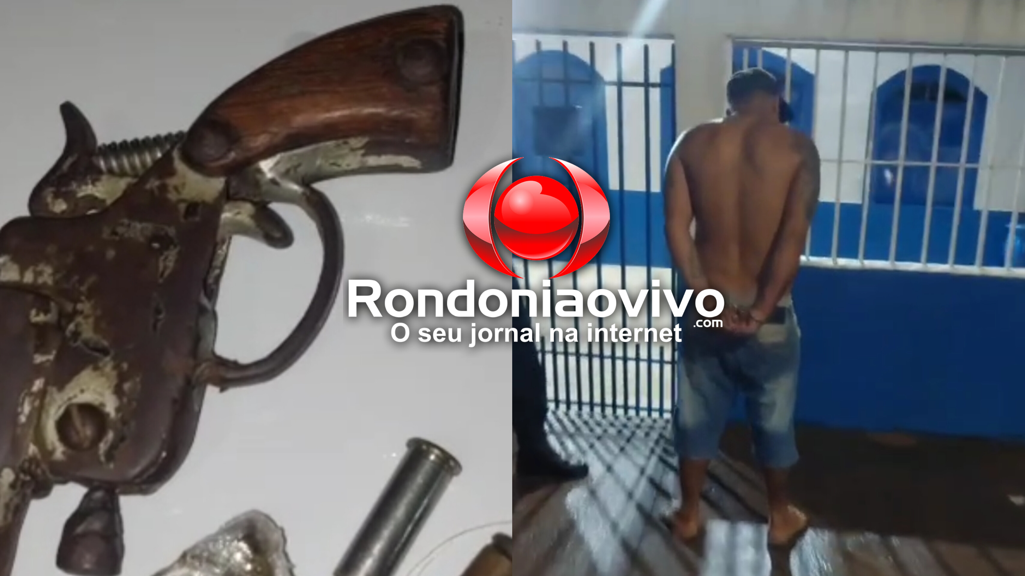 VÍDEO: Equipe do sargento Machado prende homem com arma e drogas