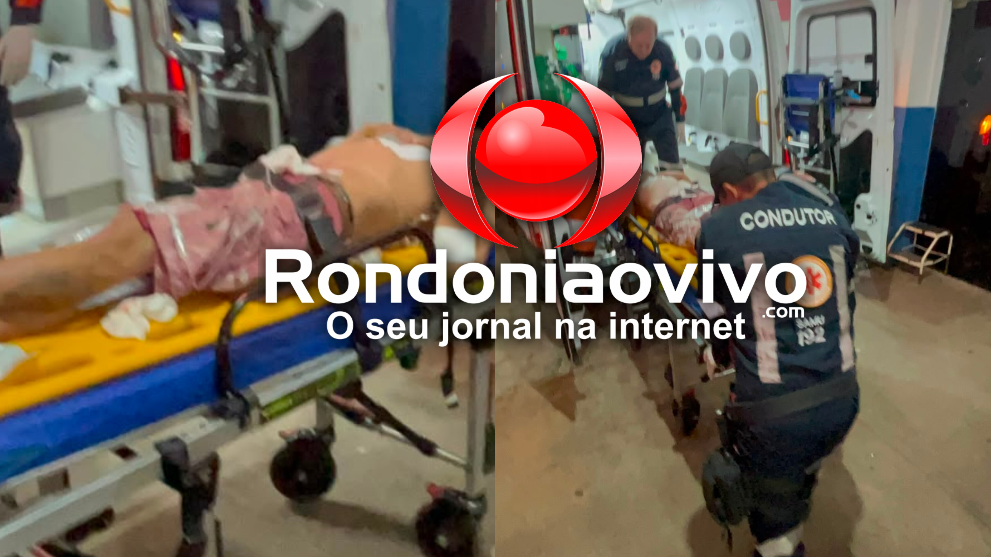 URGENTE: Homem é atingido no tórax e braço após briga familiar em Porto Velho