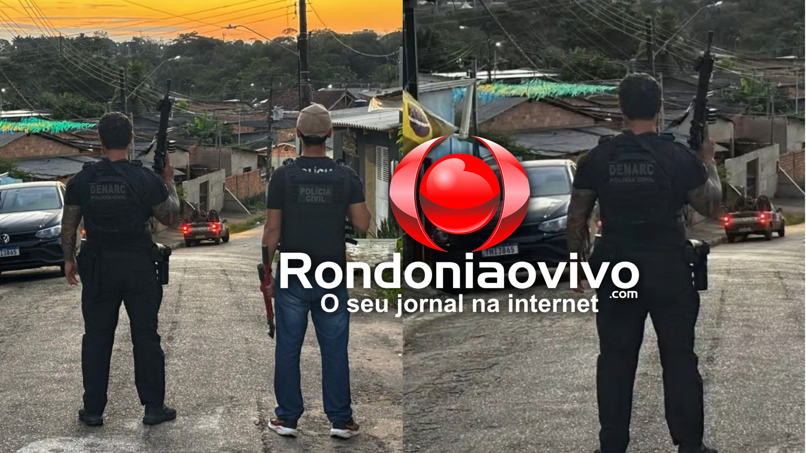 MARCO 155: Denarc realiza operação contra criminosos acusados de narcotráfico