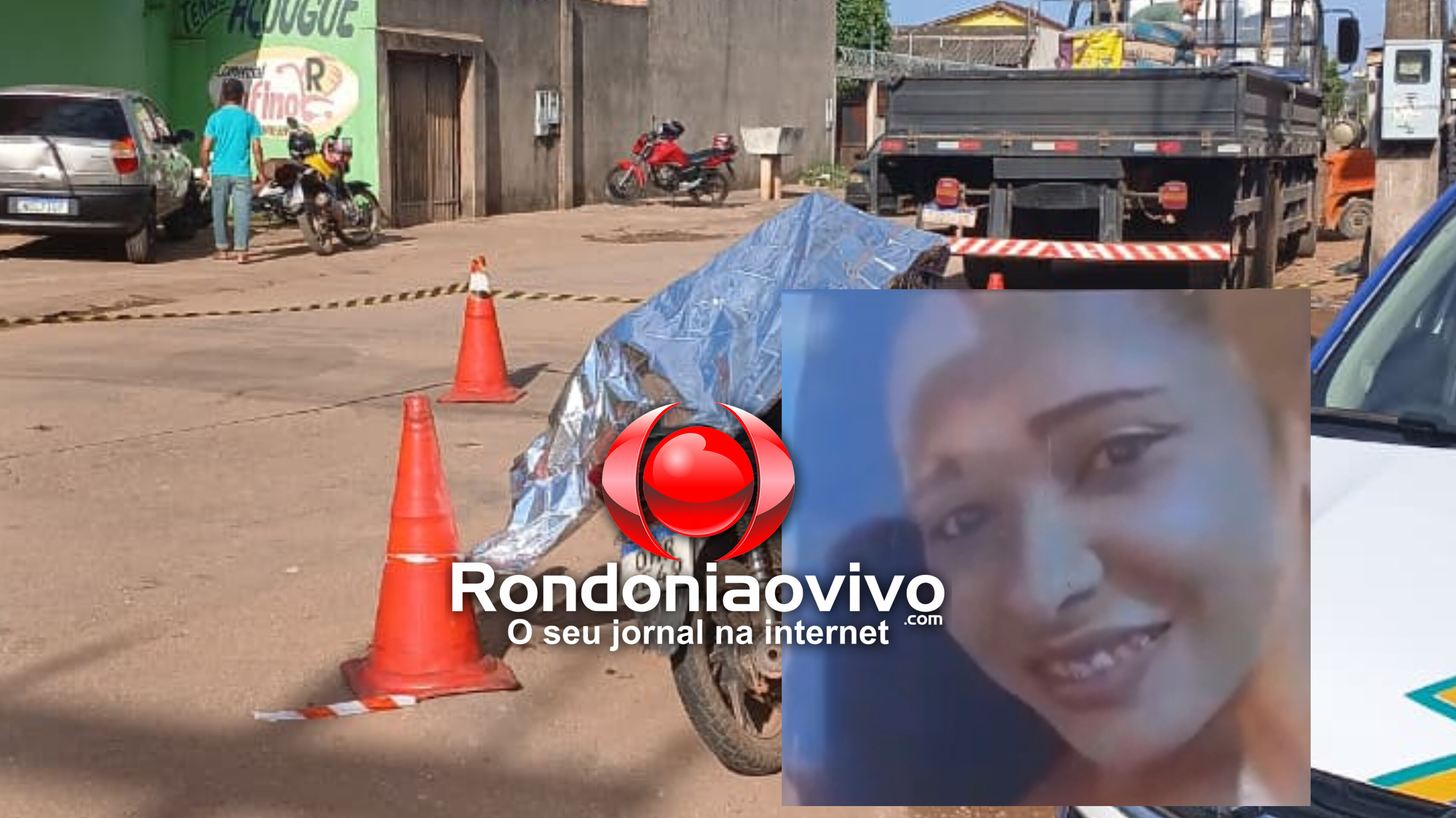 IDENTIFICADA: Mulher passa mal e morre em cima de motocicleta na zona Leste