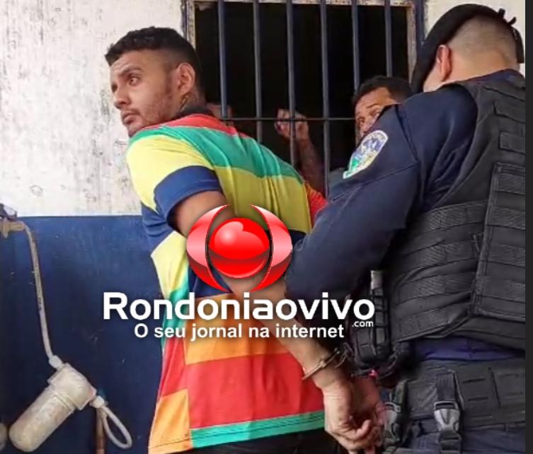 RECONHECEU: Equipe do sargento Machado cumpre mandado contra apenado em presídio