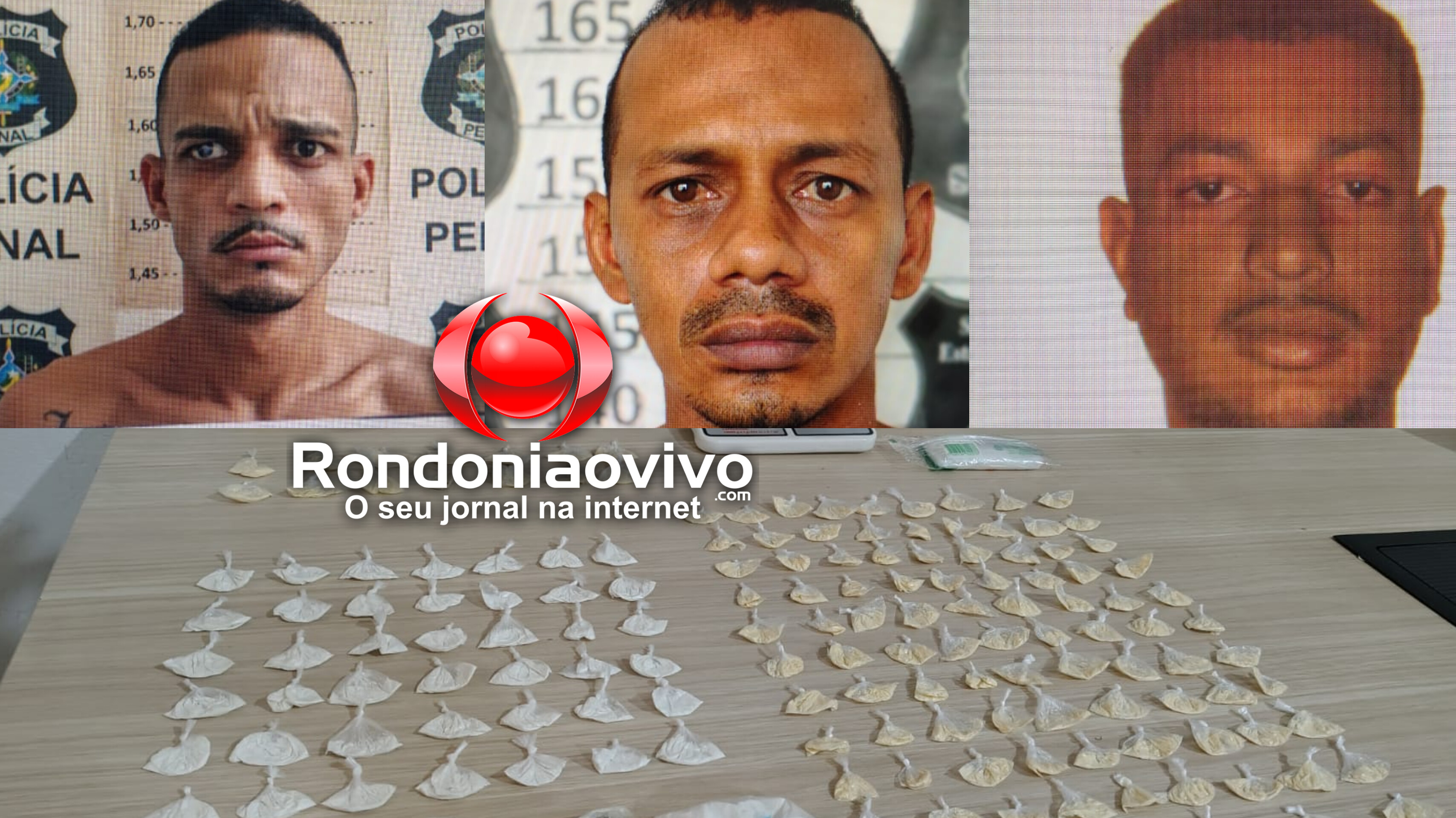 'BOCA DO MAR': Denarc prende três e fecha ponto de venda de drogas próximo de escolas
