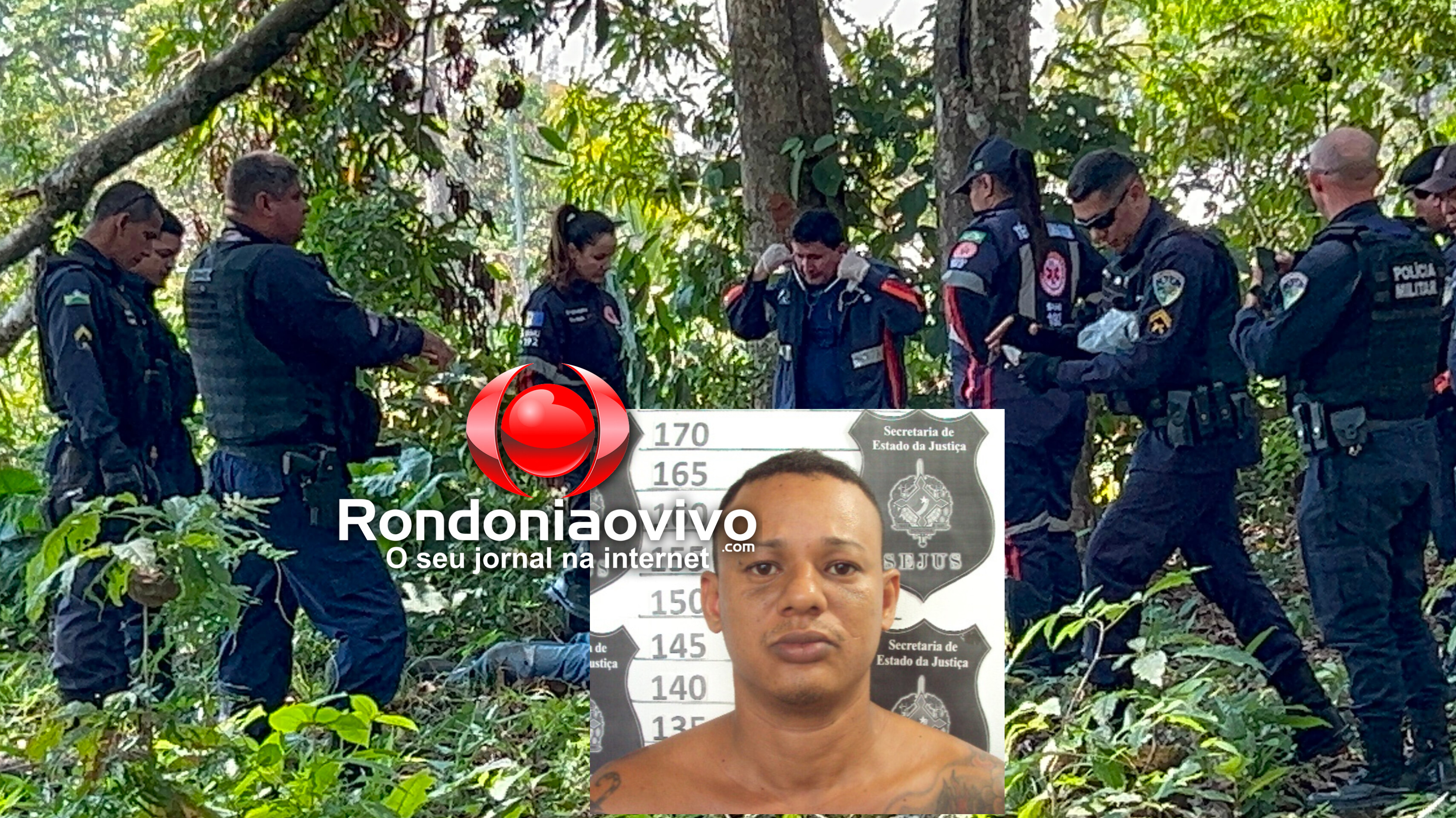 VULGO 'BUDA': Sargento da PM reage a assalto, mata criminoso e é baleado no Centro 