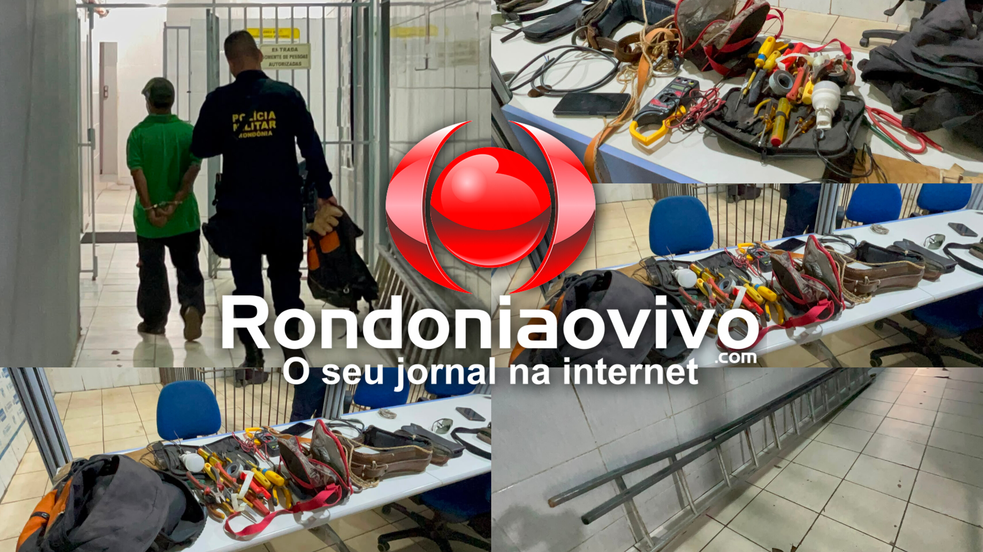 MORAR MELHOR: Homem é preso por 'fazer gato' e furtar a energia de vizinha em condomínio