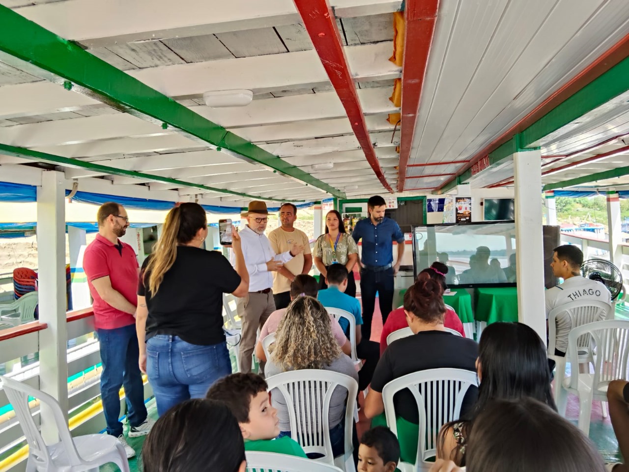 AÇÃO: Sebrae/RO e Semtel impulsionam turismo fluvial em Porto Velho