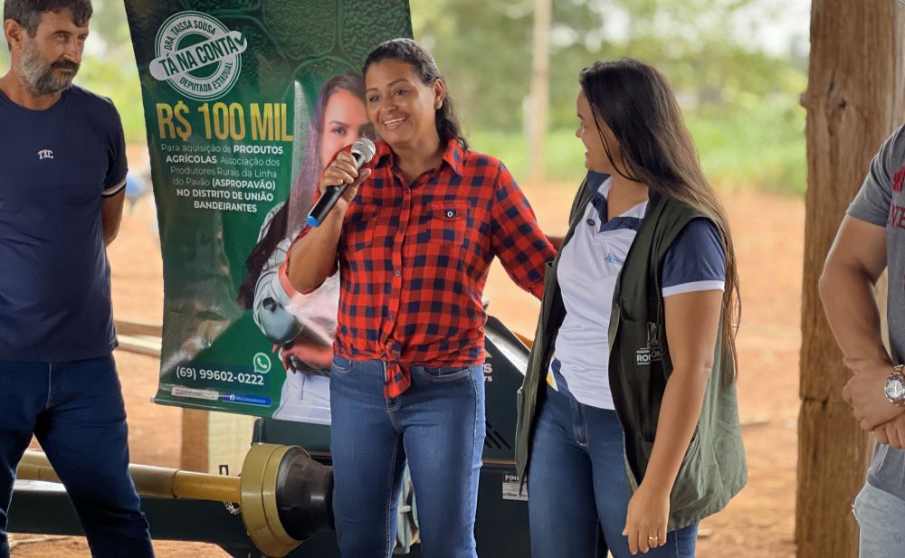 TAISSA SOUSA: Apoio à agricultura familiar garante alimentos na mesa dos rondonienses
