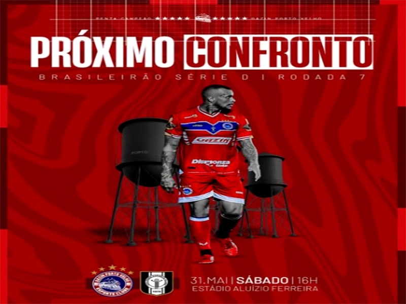 BRASILEIRÃO SÉRIE D: Gazin Porto Velho enfrenta em casa Ceilândia 