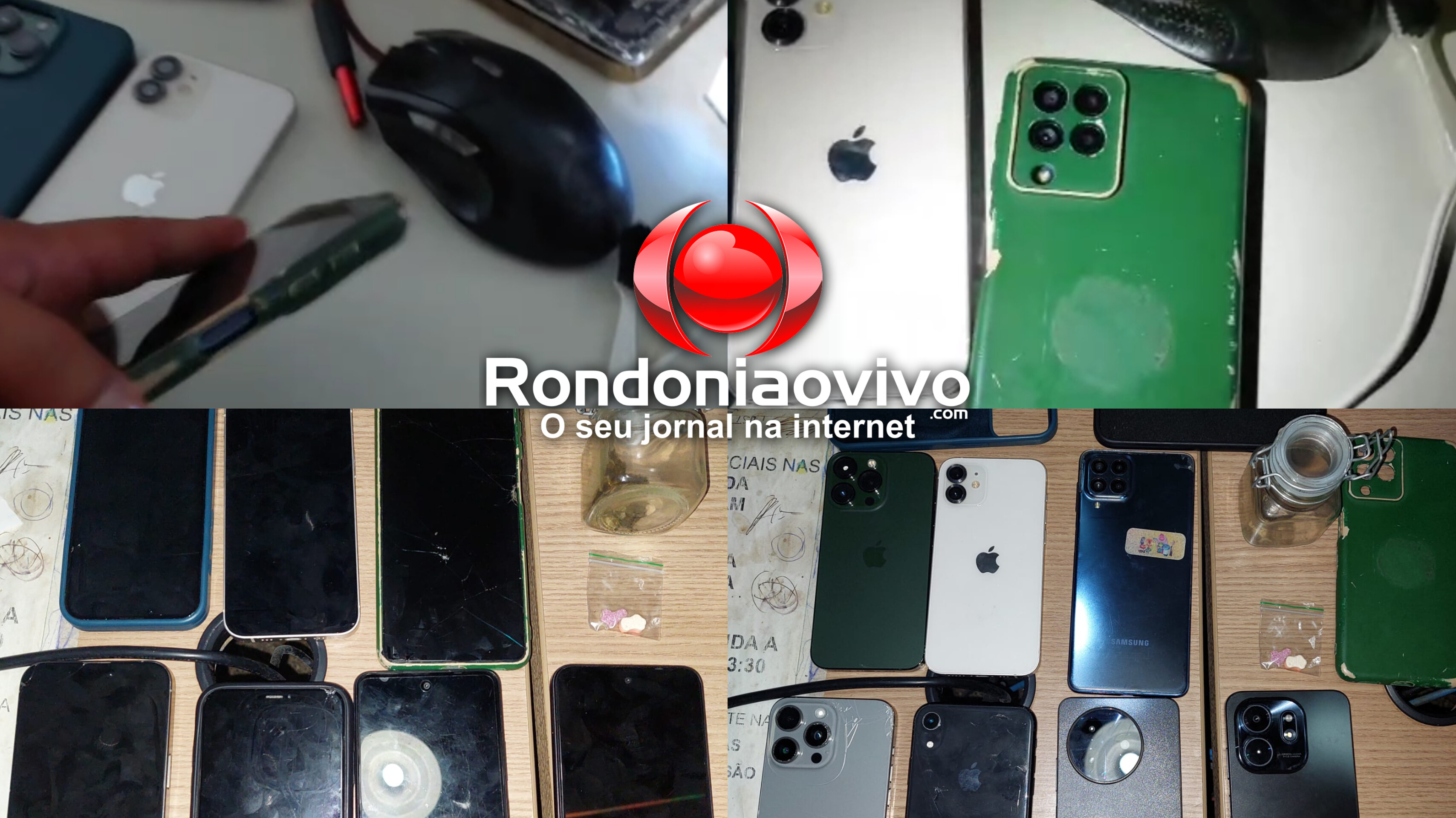 PORTO MADERO: Equipe do sgt Machado fecha laboratório de desbloqueio de celulares roubados