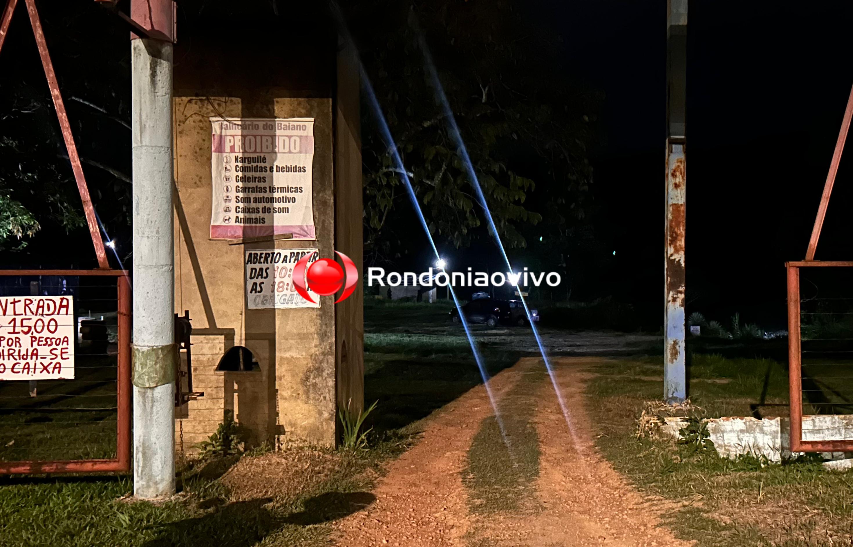 URGENTE: Homem morre afogado em balneário na BR-364